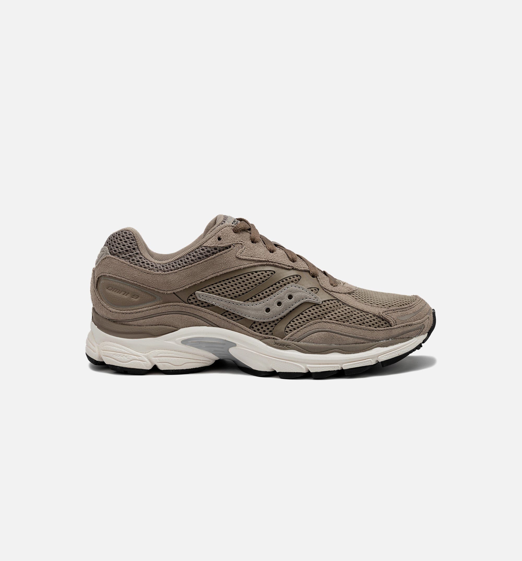 Saucony Progrid Omni 9 Premium Mens Lifestyle Shoe - Beige/Grey