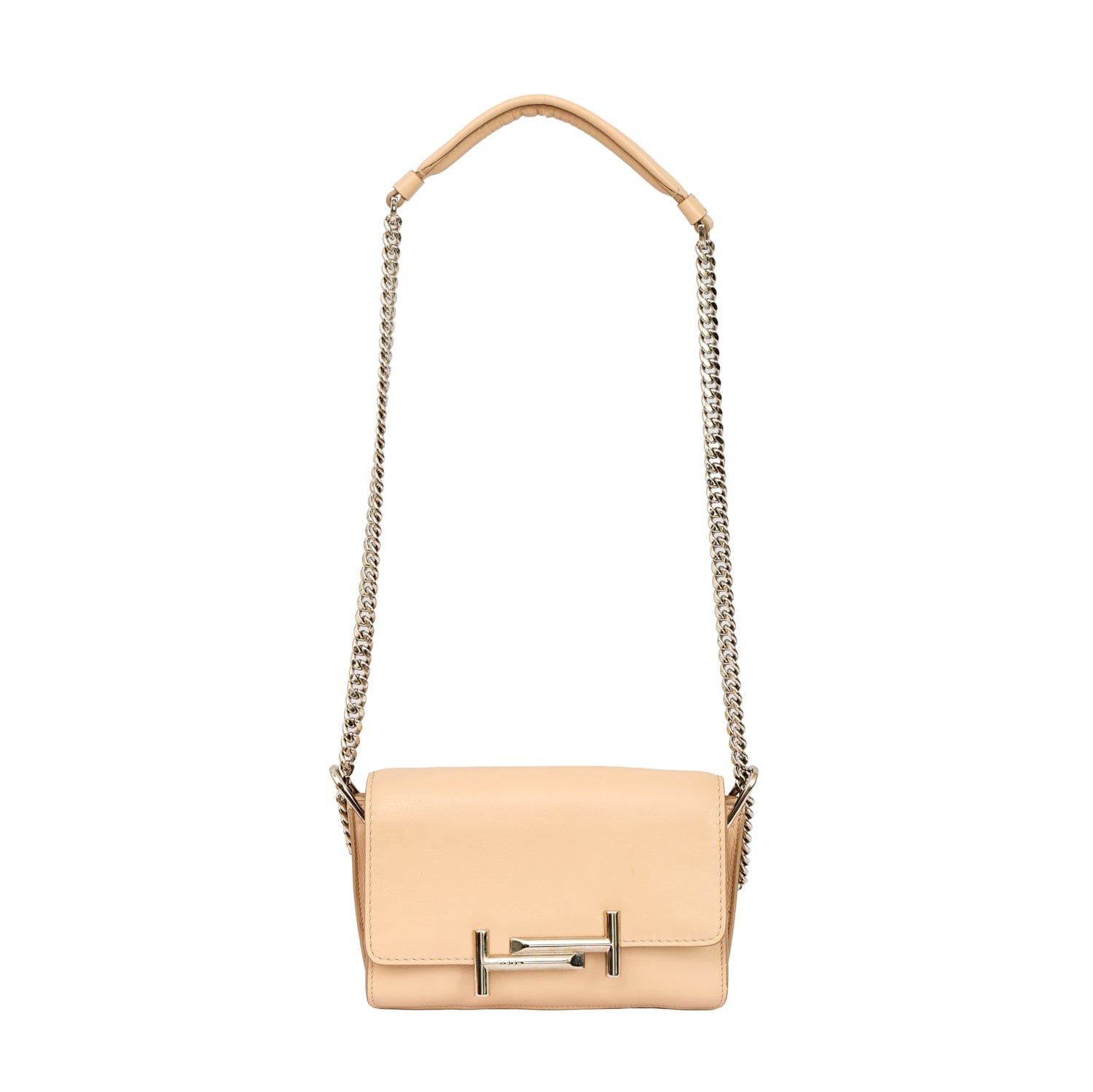 TODS DOUBLE T INTERLOCKING CROSSBODY BAG