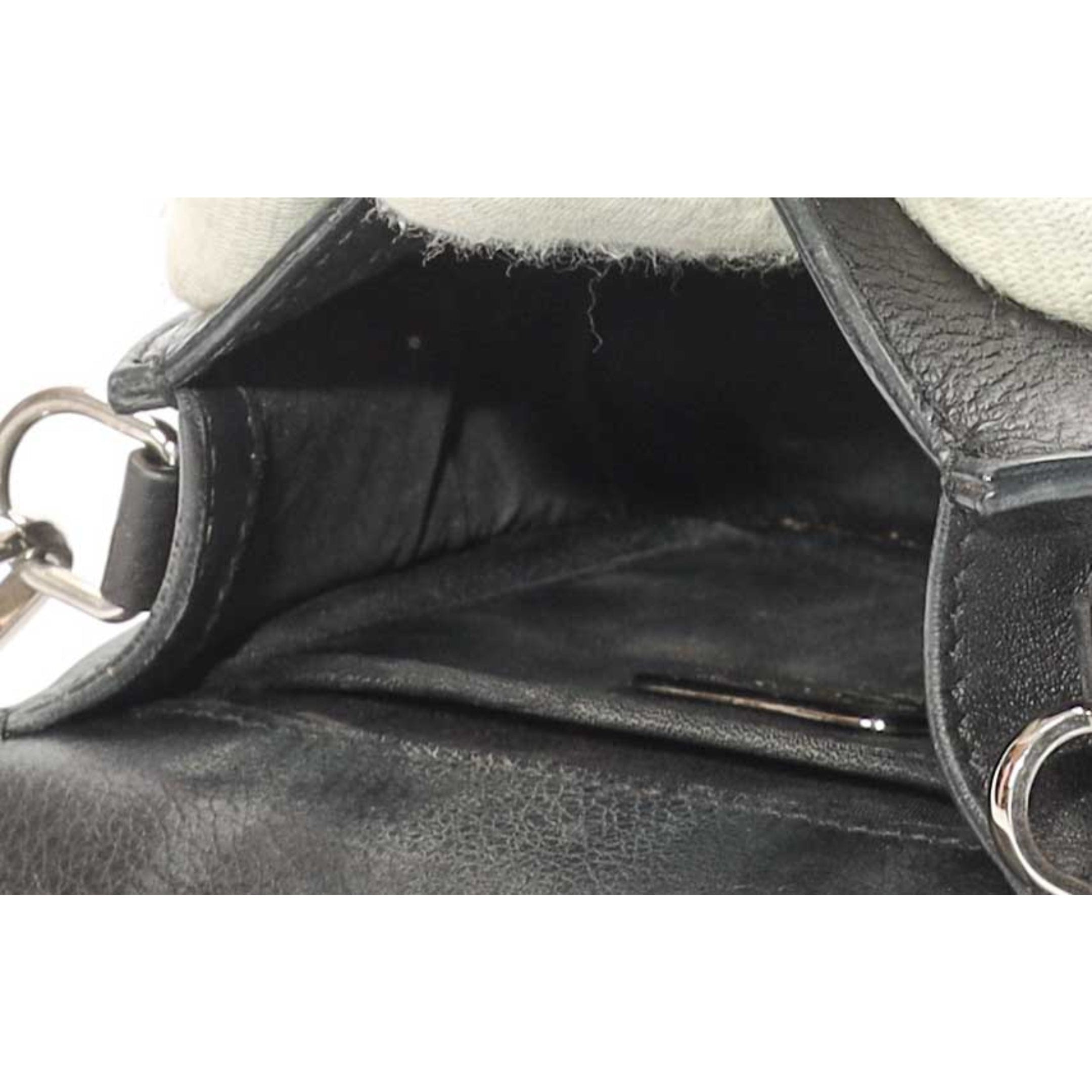 Tods Tod's Black Double - T Crossbody Bag