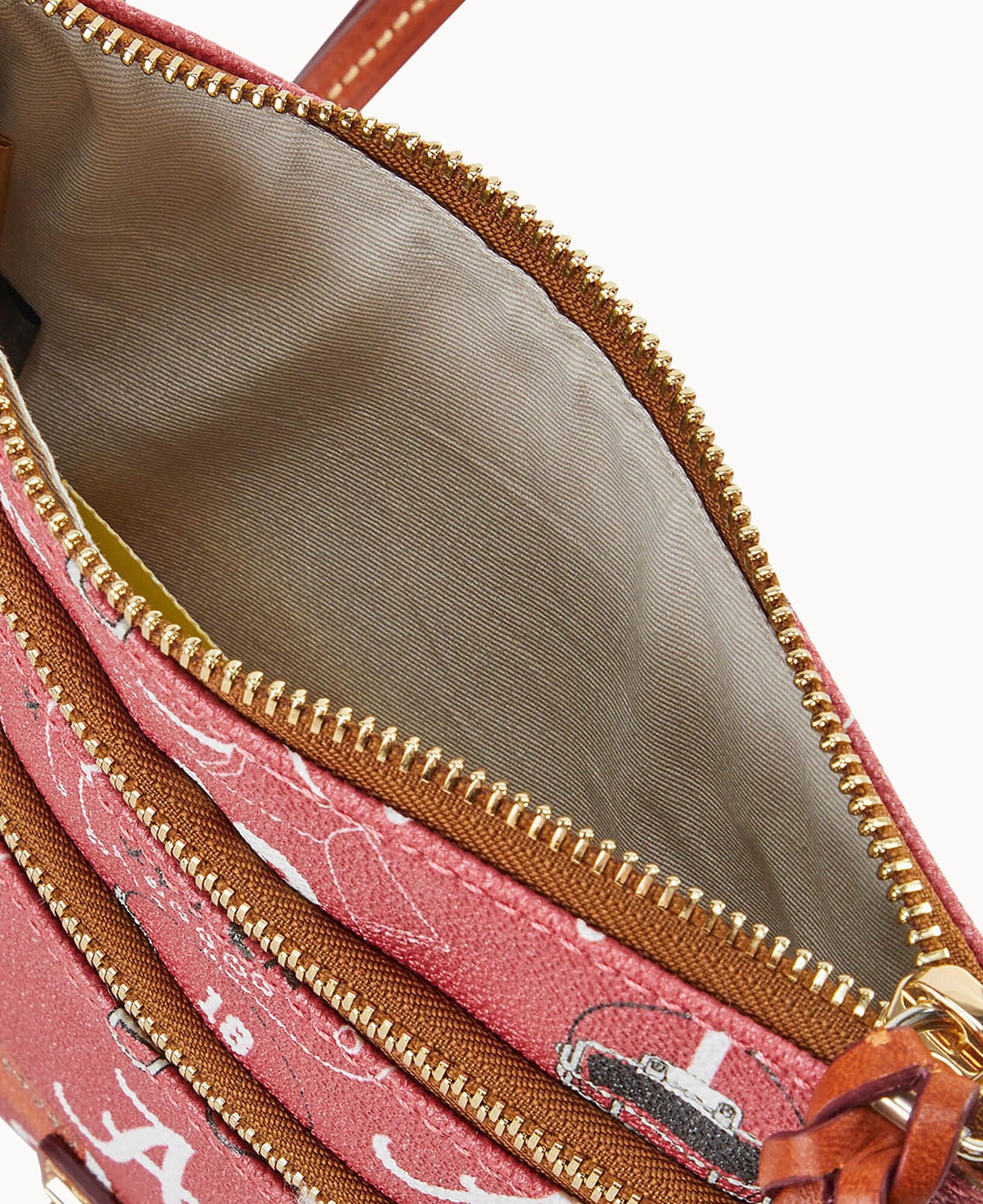 Dooney & Bourke Collegiate University of Alabama Triple Zip Crossbody