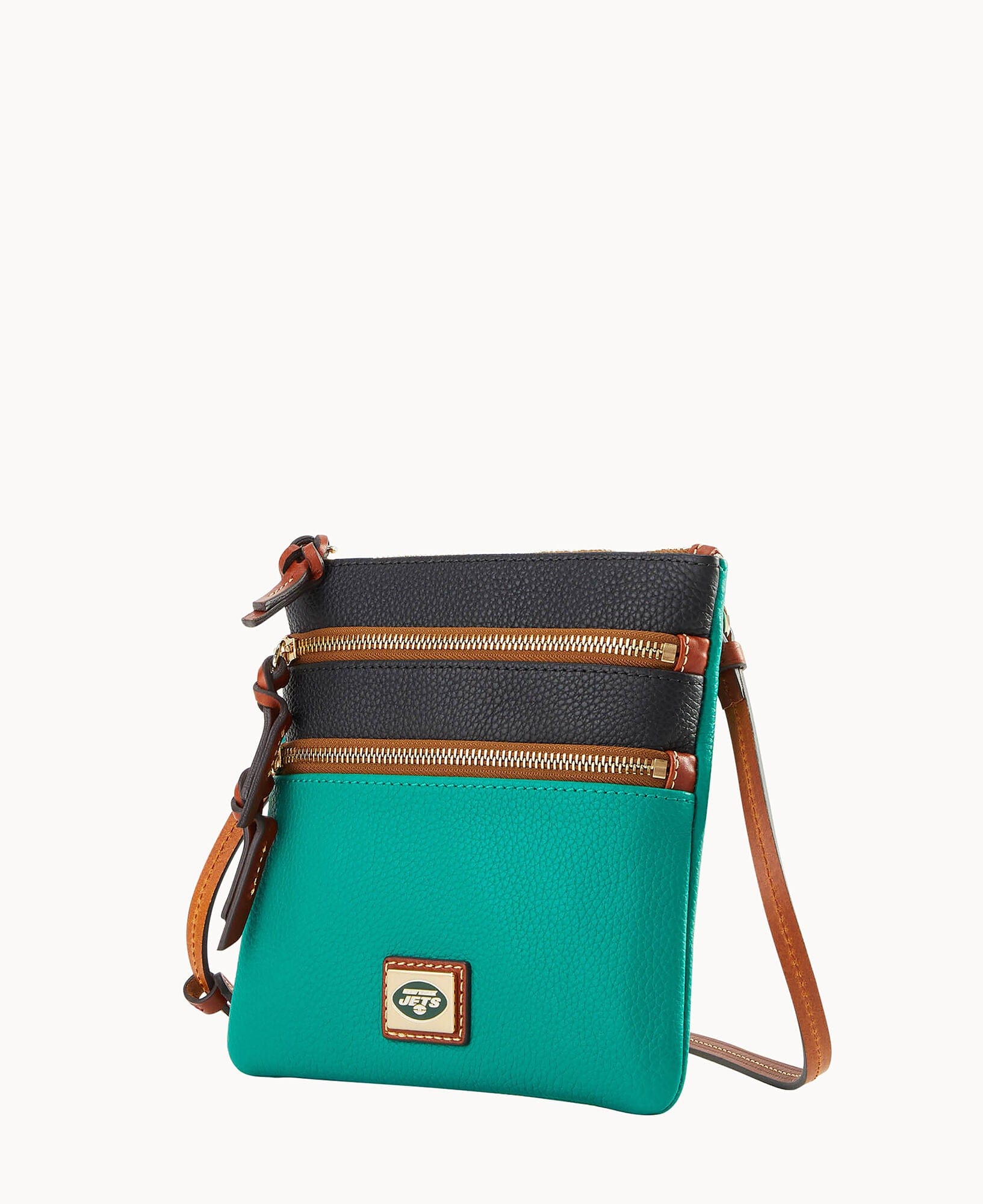 Dooney & Bourke NFL Jets Triple Zip Crossbody