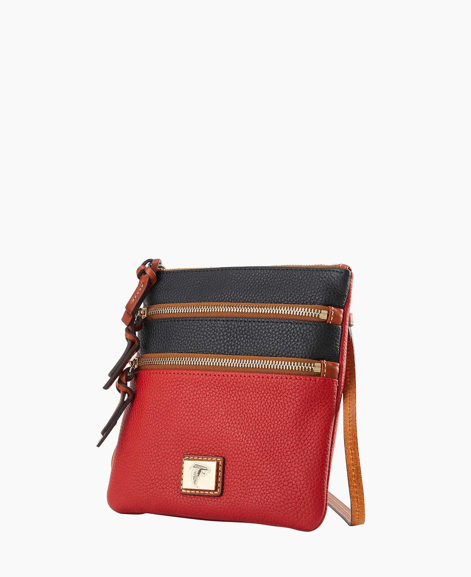 Dooney & Bourke NFL Falcons Triple Zip Crossbody