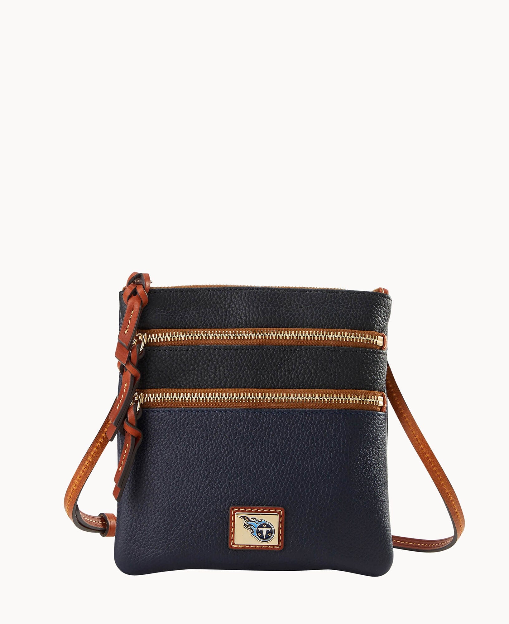 Dooney & Bourke NFL Titans Triple Zip Crossbody