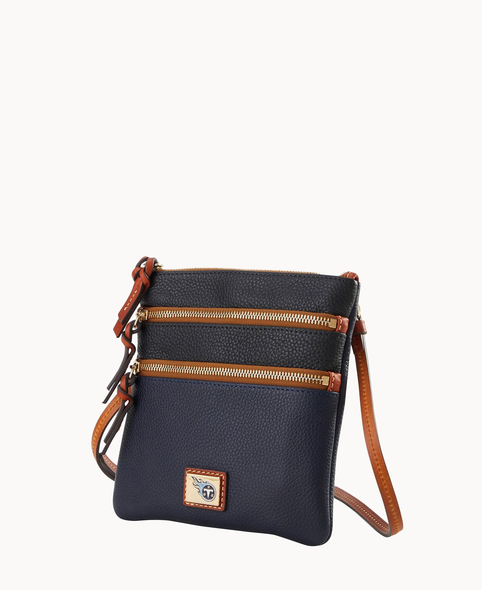 Dooney & Bourke NFL Titans Triple Zip Crossbody