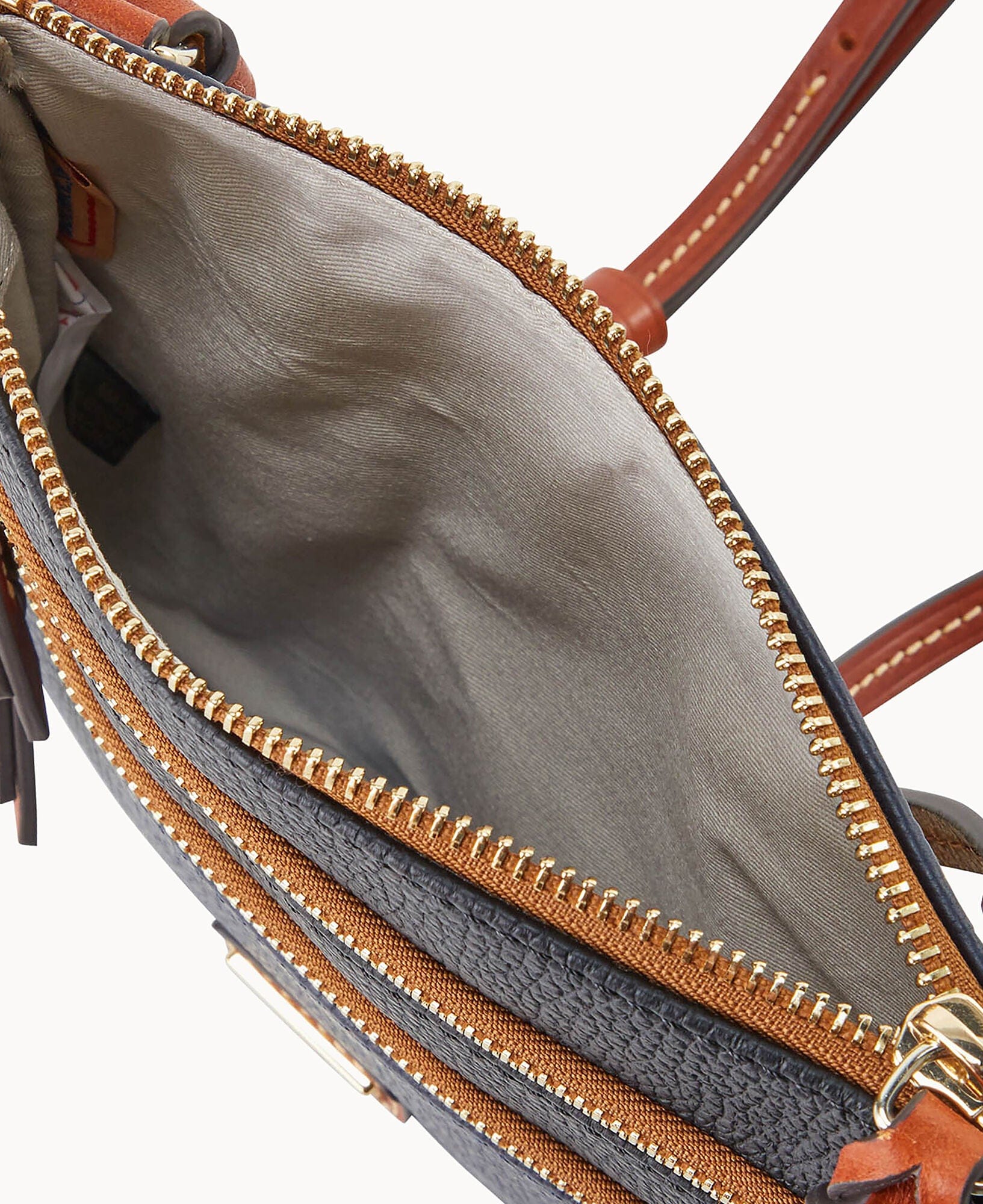 Dooney & Bourke MLB Braves Triple Zip Crossbody