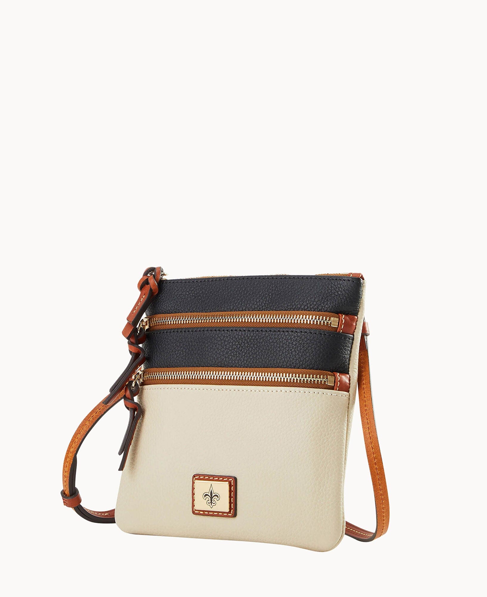 Dooney & Bourke NFL Saints Triple Zip Crossbody