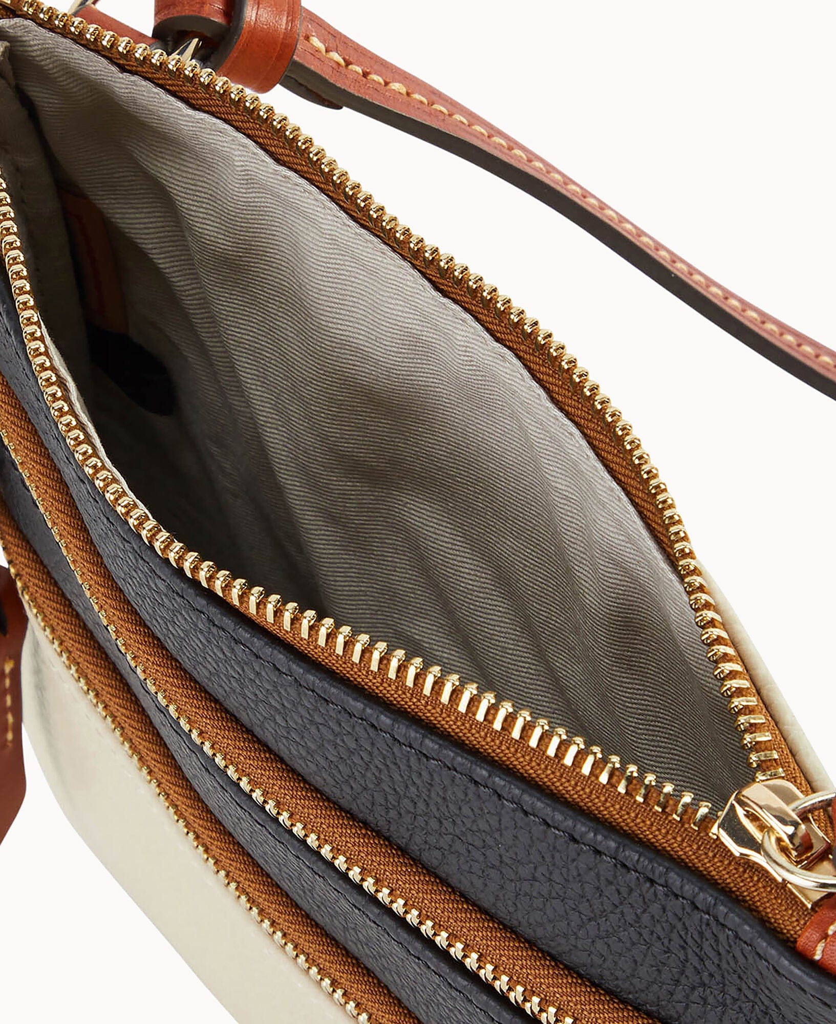Dooney & Bourke NFL Saints Triple Zip Crossbody