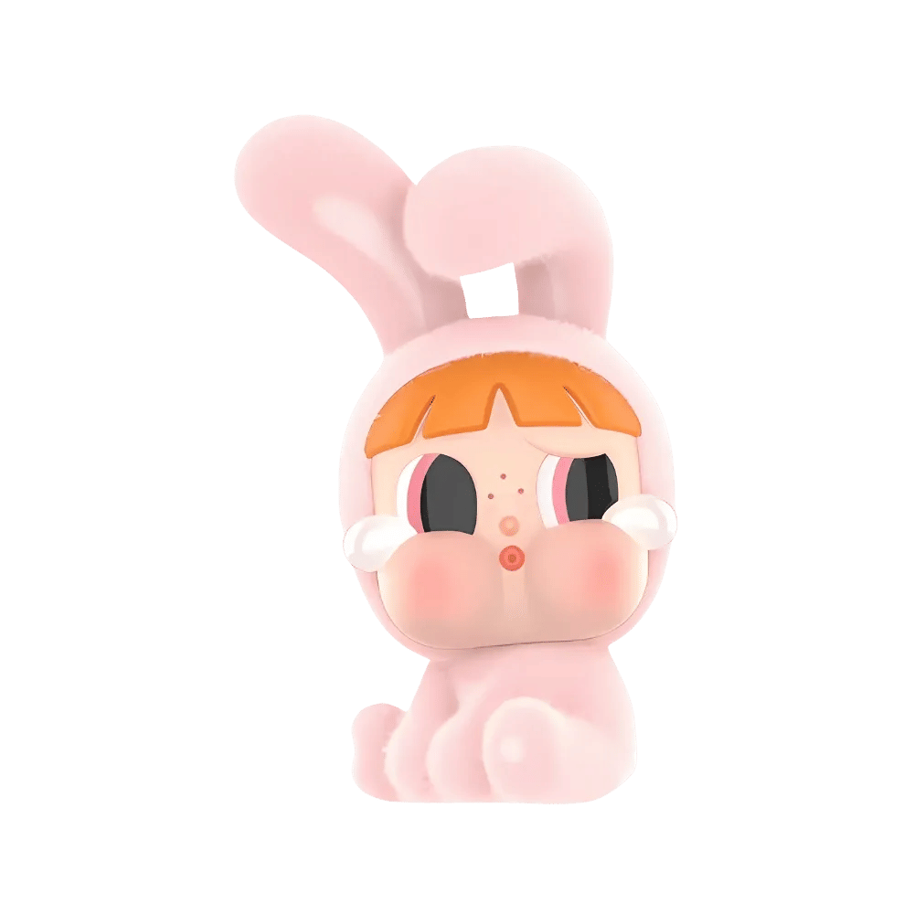 Pop Mart CRYBABY x Powerpuff Girls Series Bunny Blossom Figure