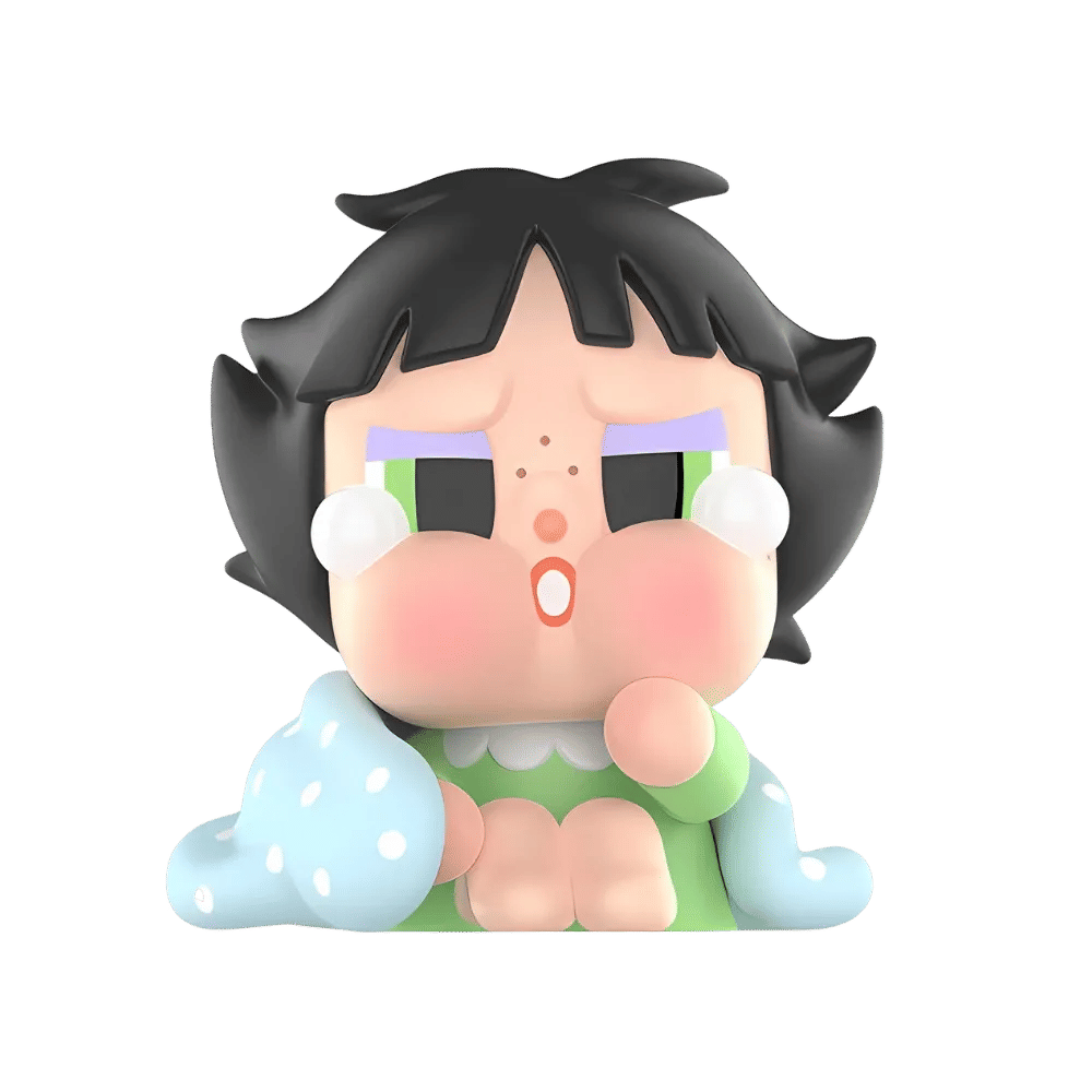 Pop Mart CRYBABY x Powerpuff Girls Series Sleep Buttercup Figure