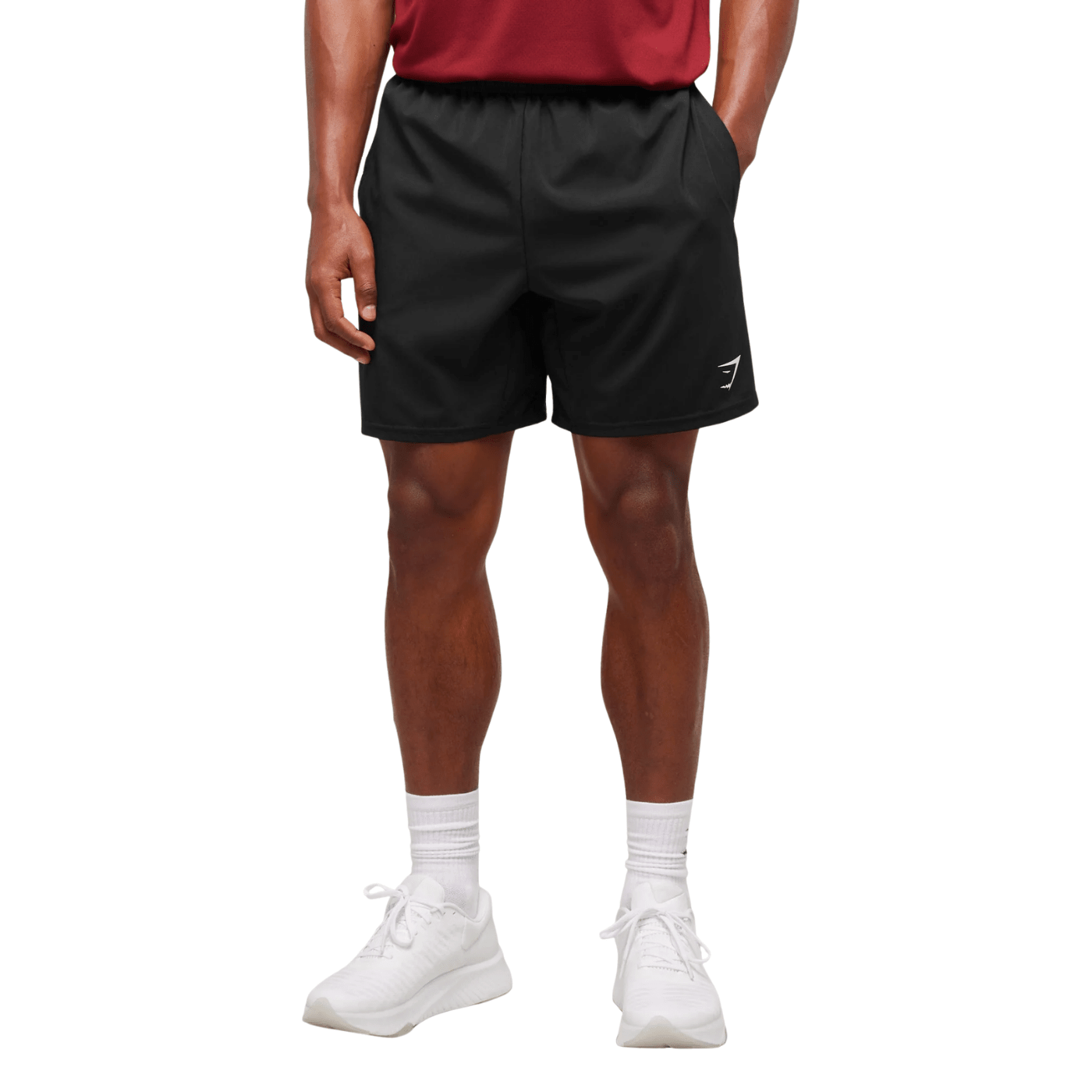 Gymshark Arrival 7" Shorts slim fit Black