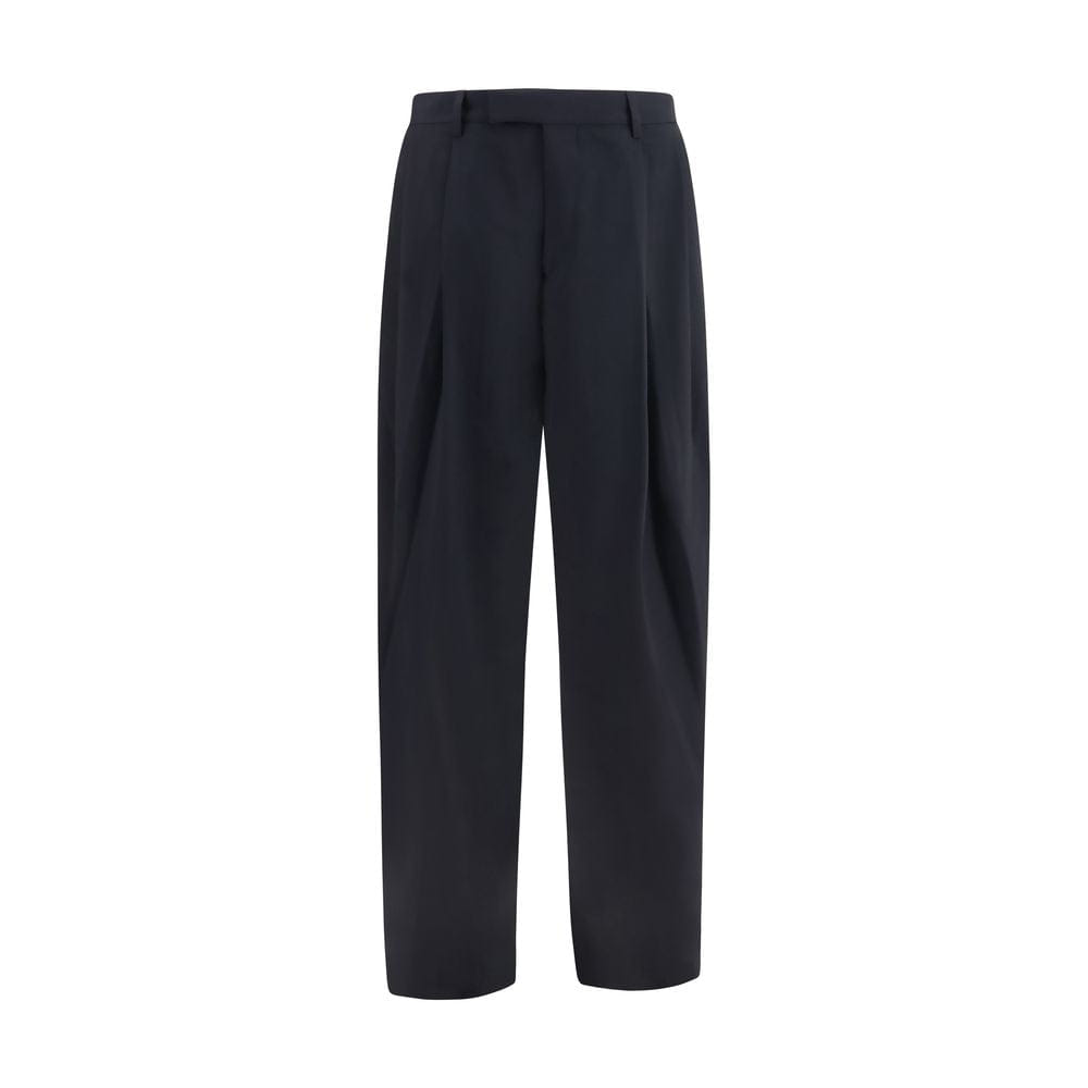 Giorgio Armani Wool Oves Aries Dress Men's Pants