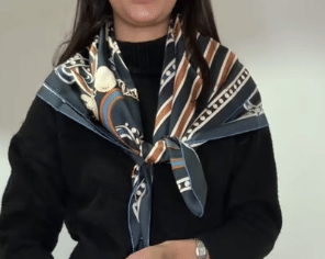 Hermès 90*90 silk Scarf ALC3597