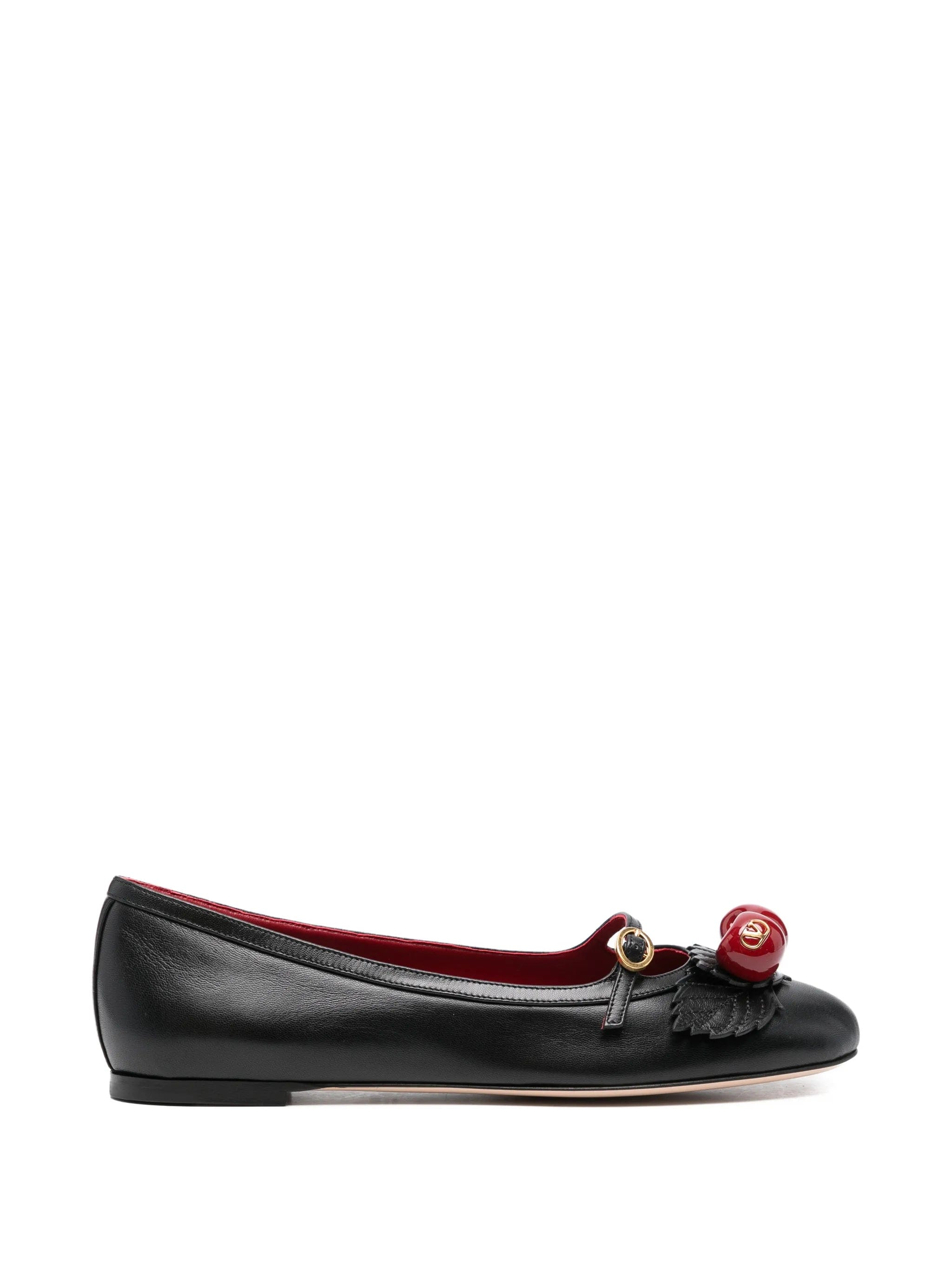 Valentino Garavani cherryfic ballet flats