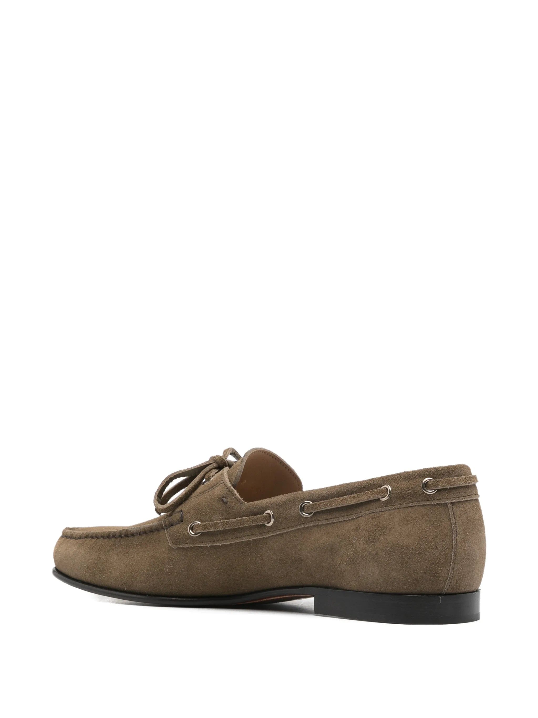 Valentino Garavani suede boat shoes