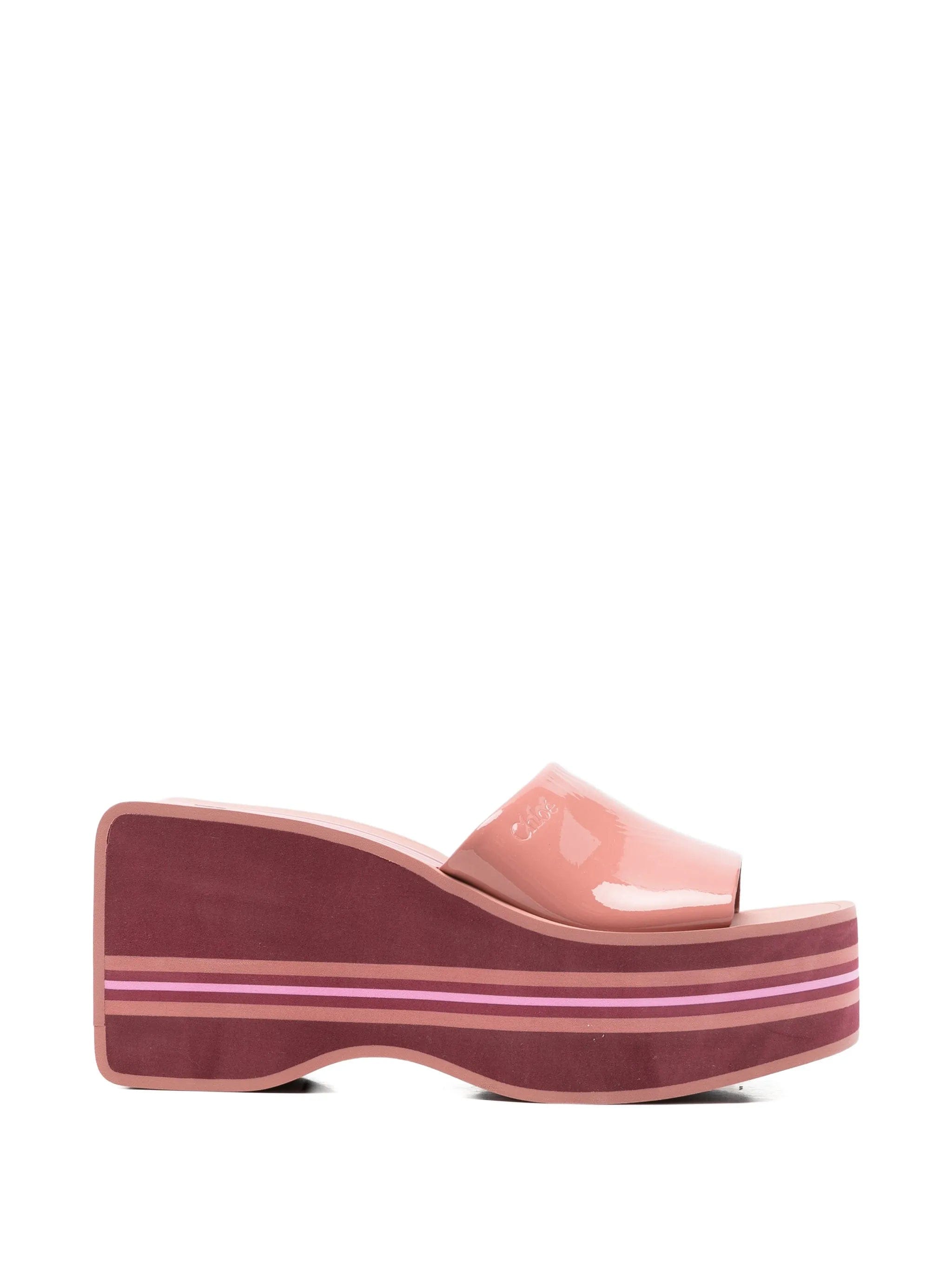 Chloé Swimming wedge sandals
