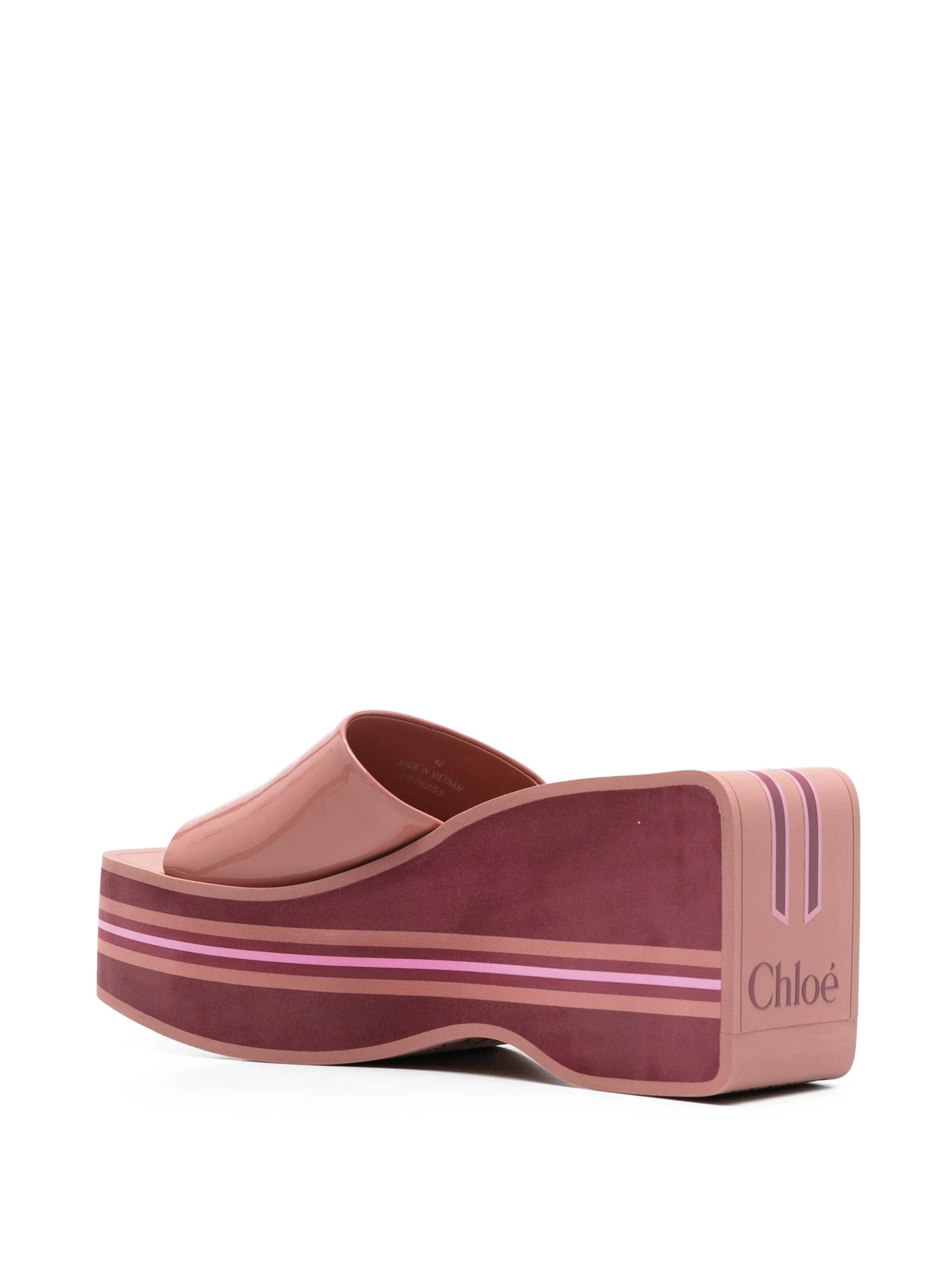 Chloé Swimming wedge sandals