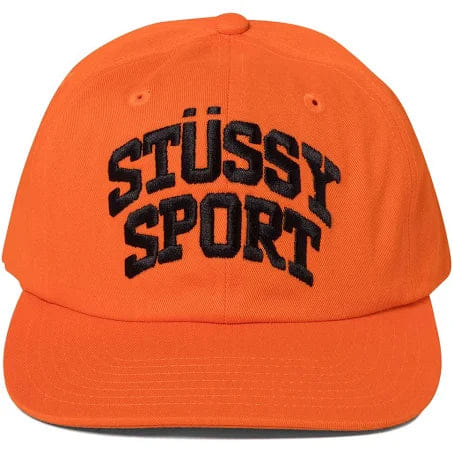 Stussy Mid Depth Sport Snapback Orange Stussy Mid Depth Sport Snapback برتقالي