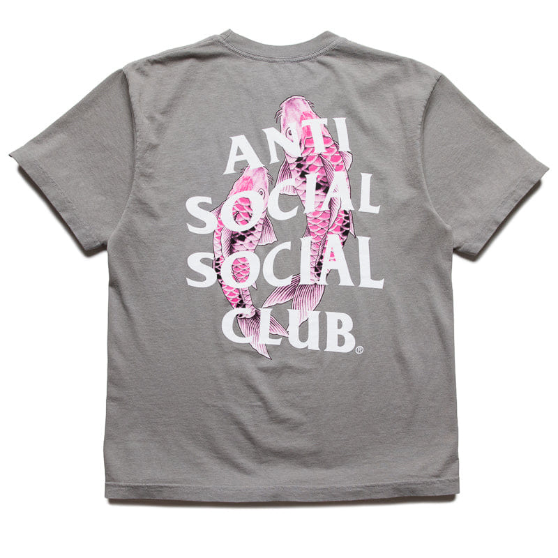 Anti Social Social Club Koi T-Shirt - Gray