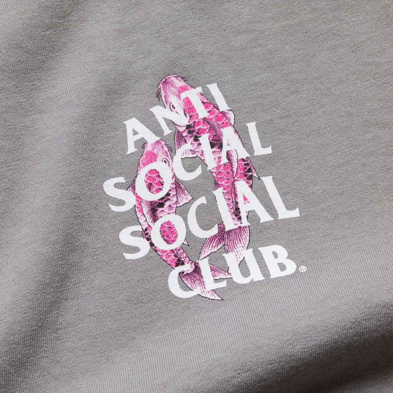 Anti Social Social Club Koi T-Shirt - Gray
