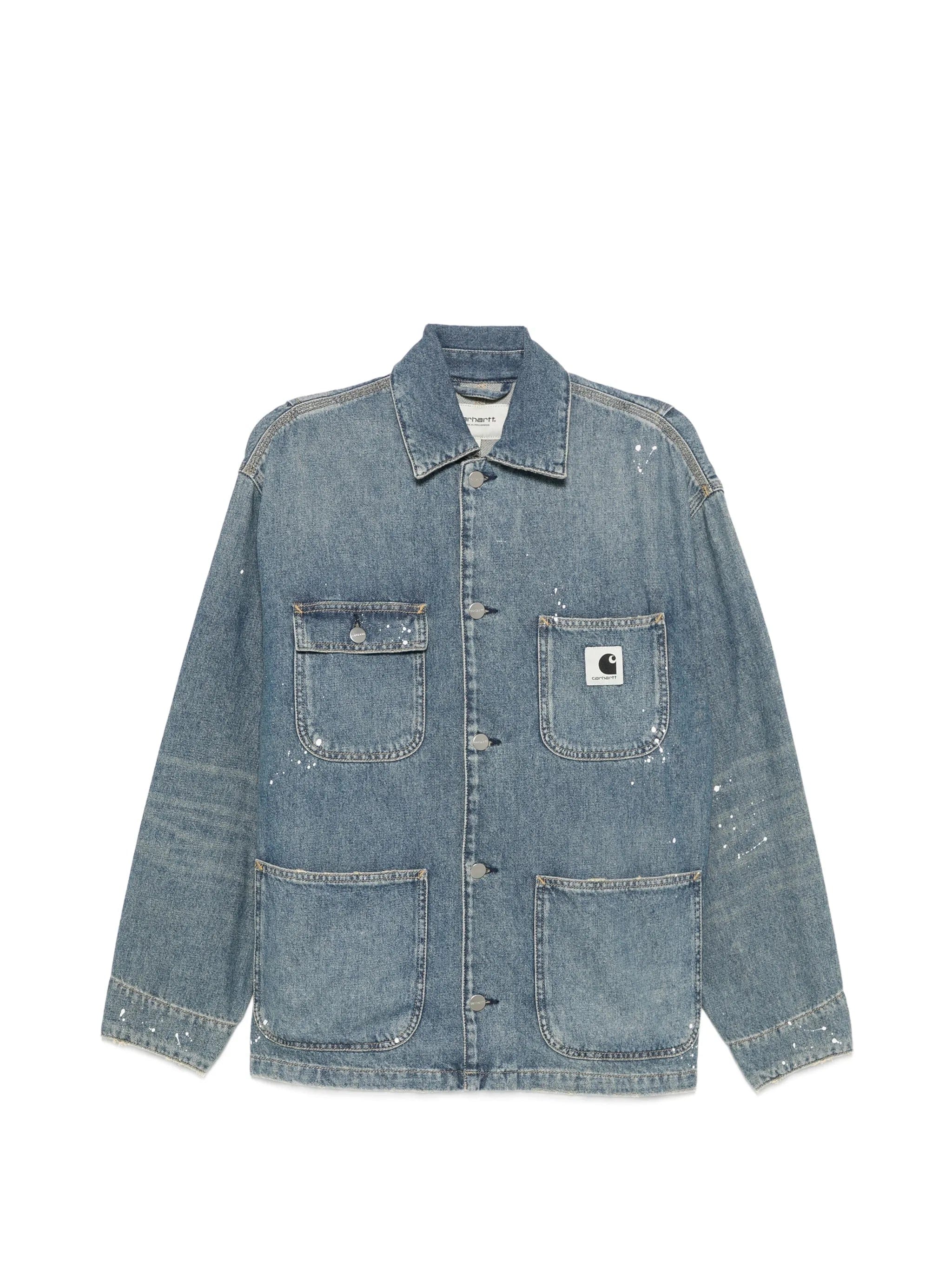 Carhartt WIP logo - patch denim jacket