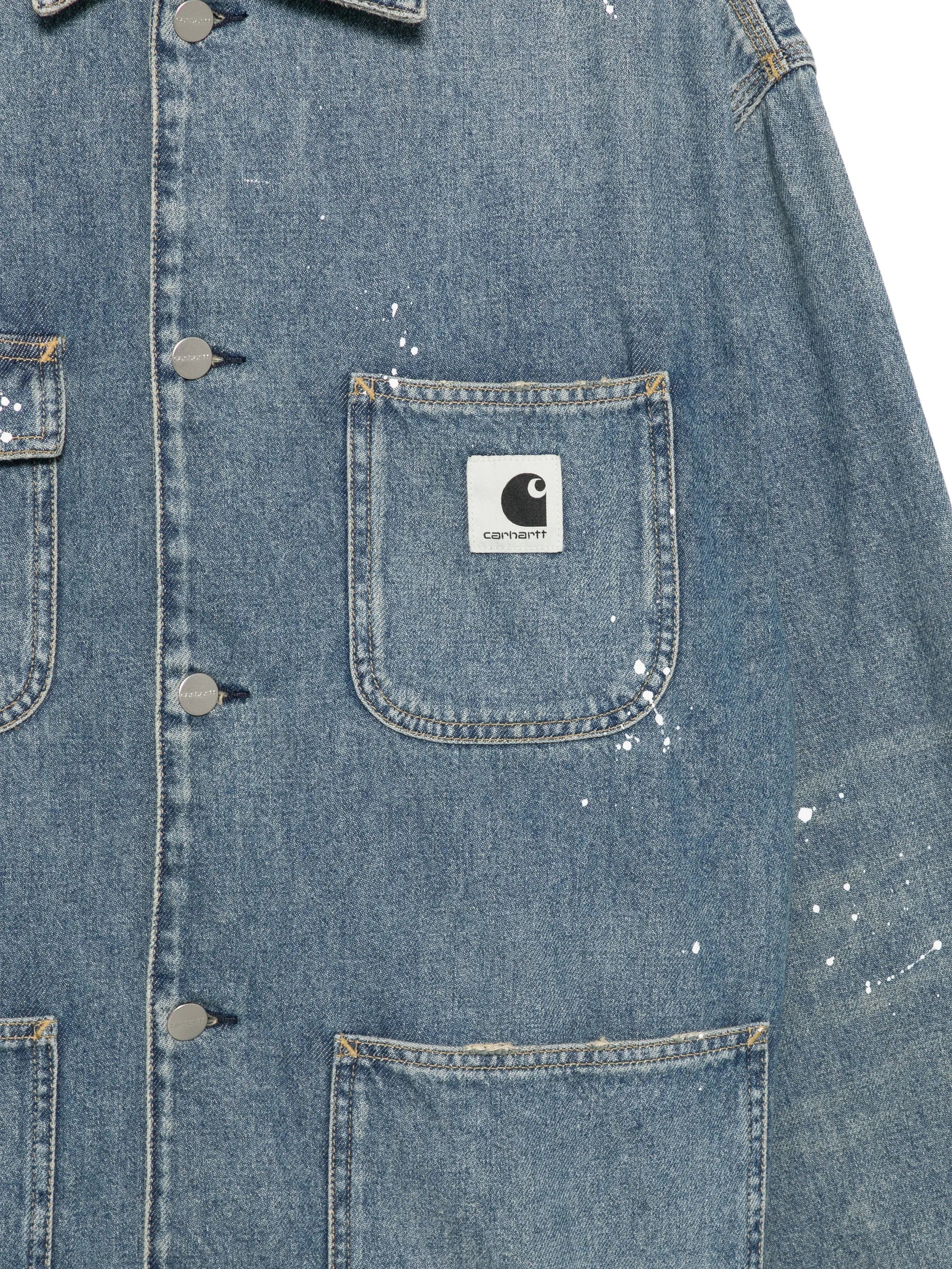 Carhartt WIP logo - patch denim jacket