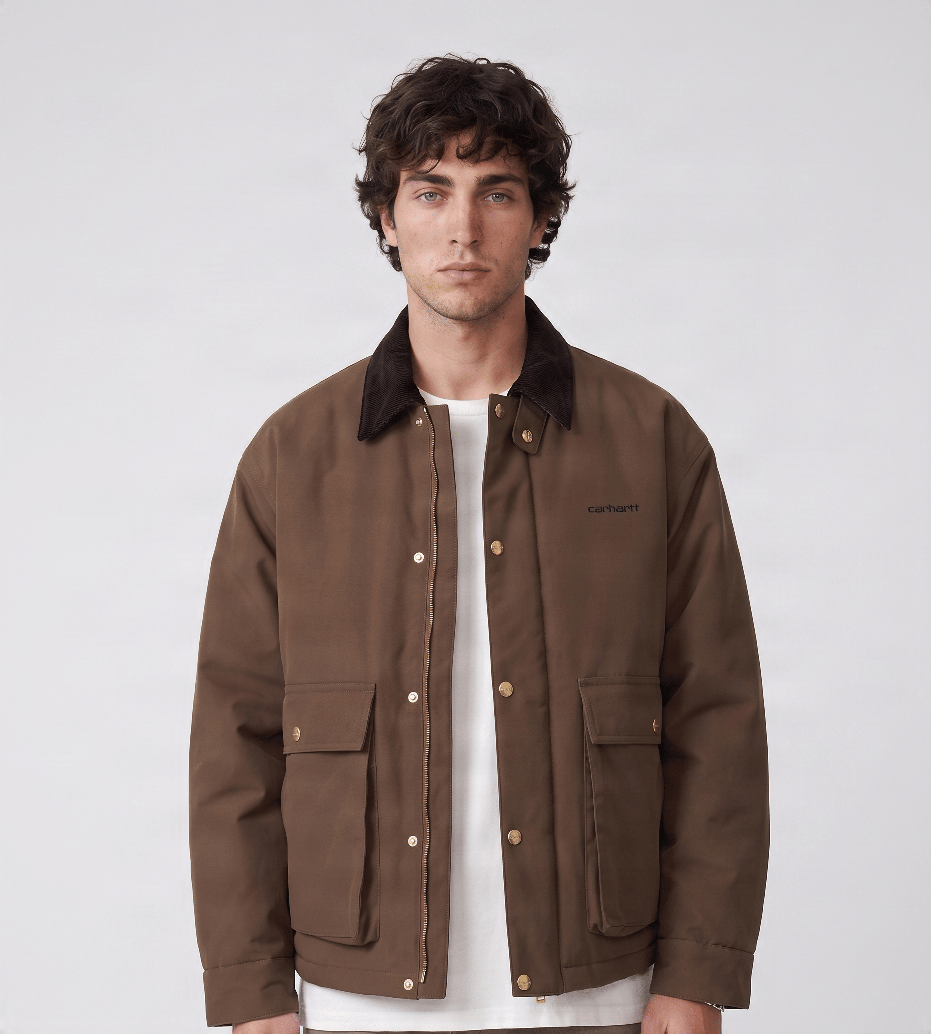 Carhartt WIP Quentin Jacket Tobacco Black