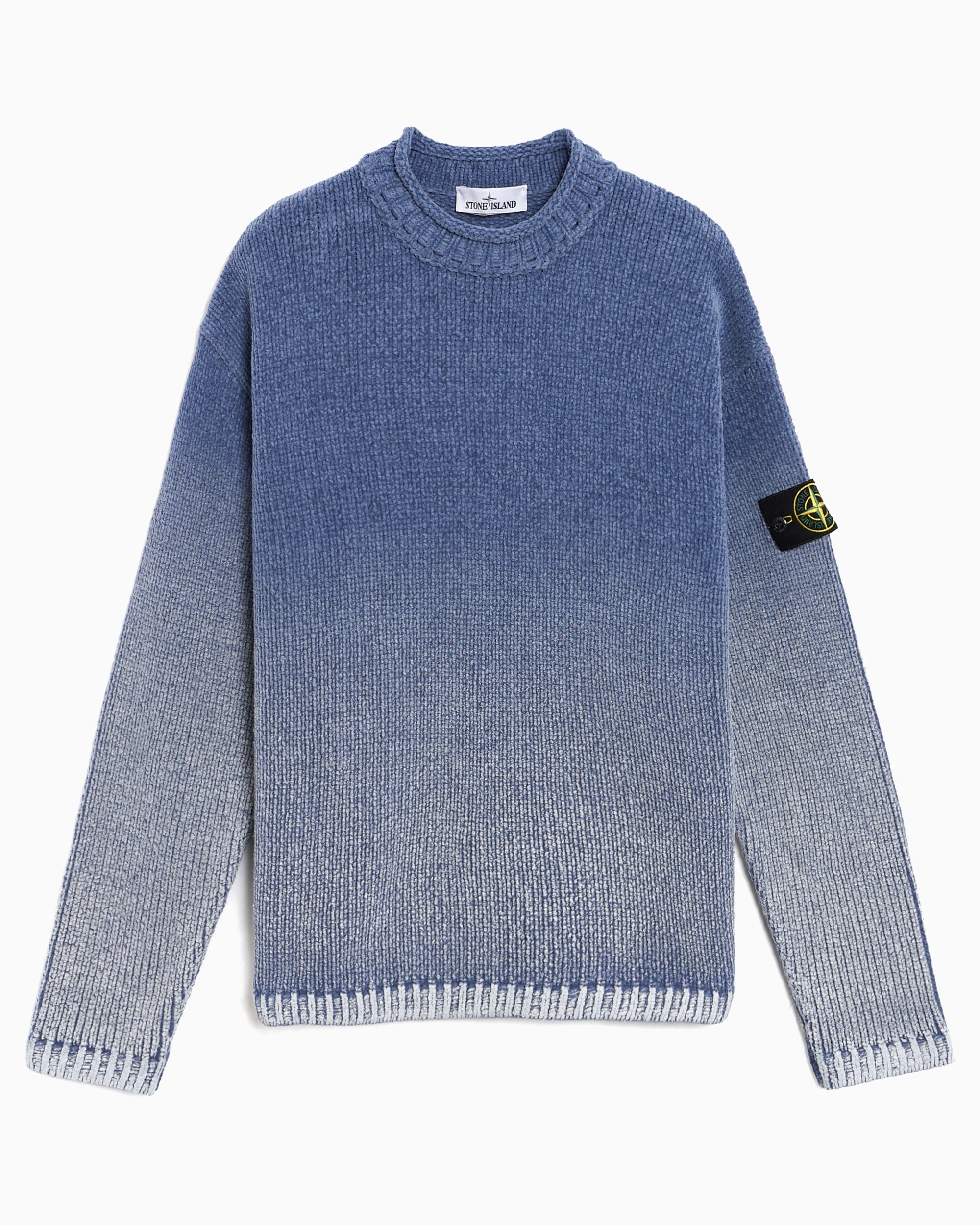 Stone Island Jersey Oversize Stone Island Chenille Degradé para hombre
