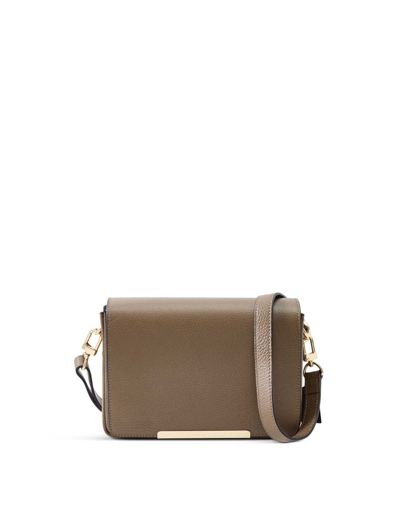 Apatchy London Newbury Leather Crossbody Bag Mink