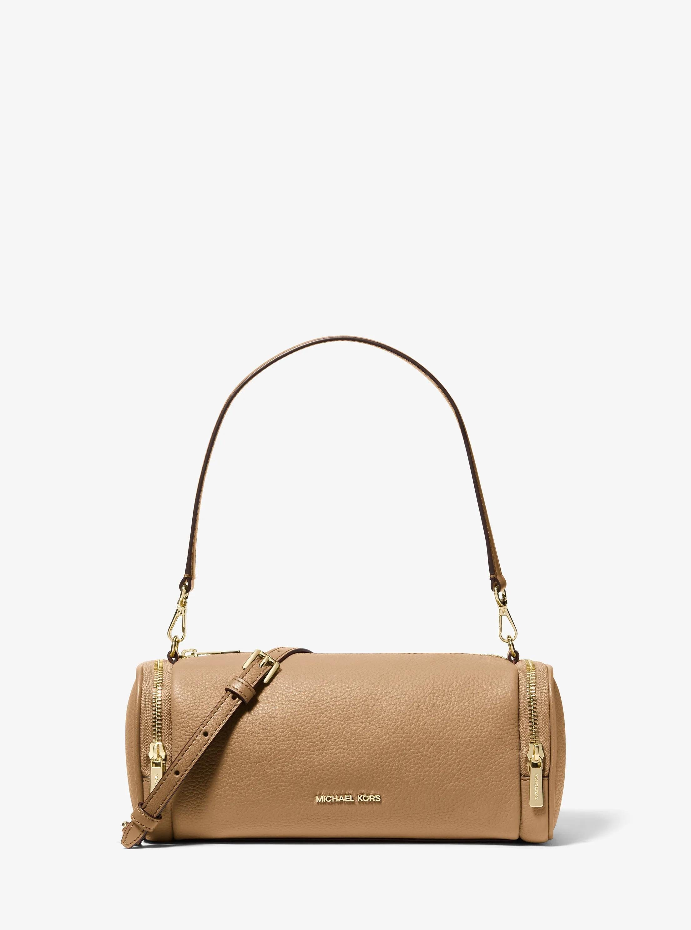 Jet Set Travel Small Pebbled Leather Convertible Crossbody Bag
