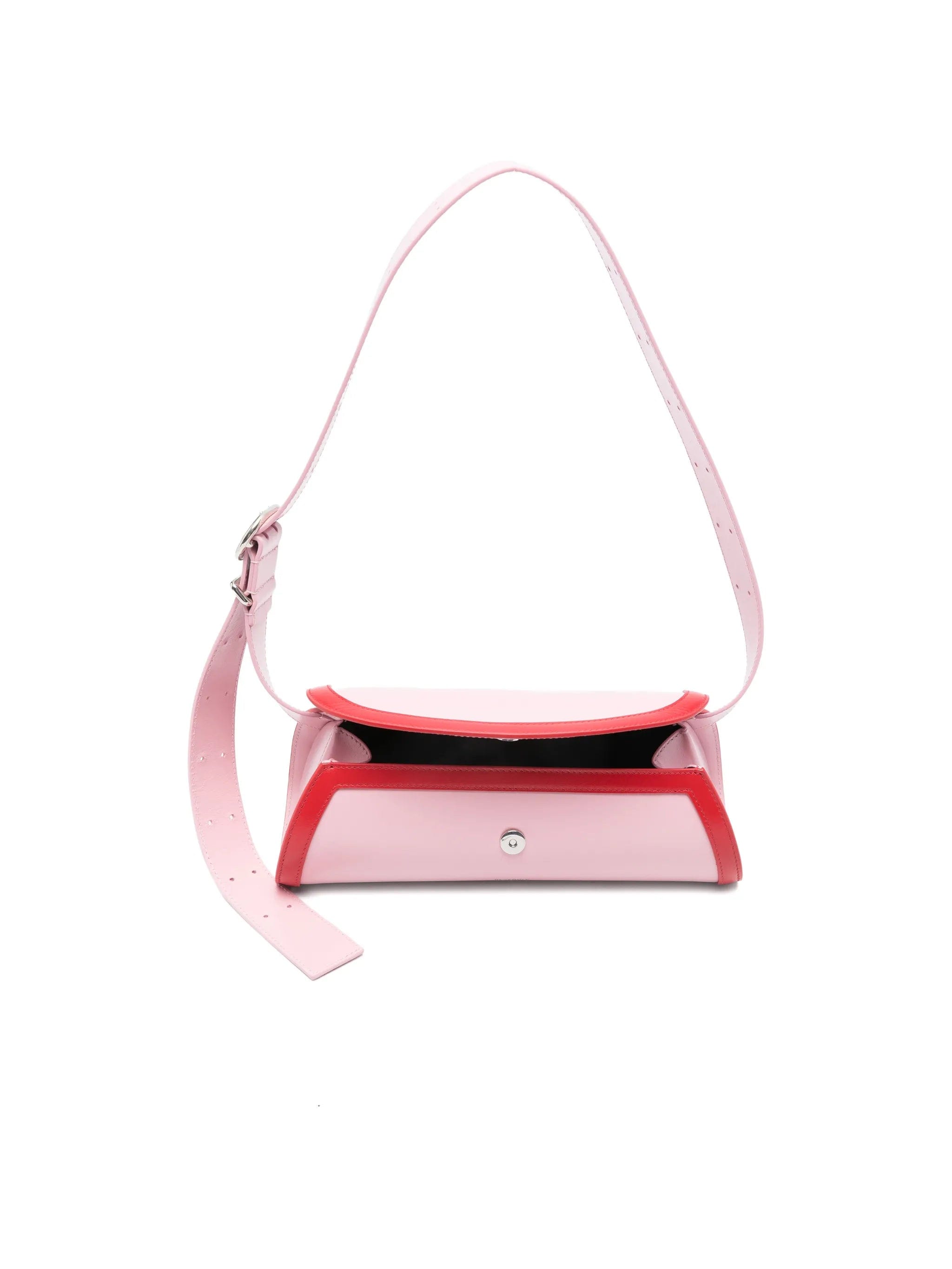 Jil Sander Cannolo bicolour shoulder bag