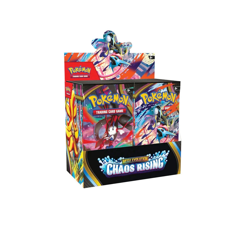 Pokemon 2026 Pokémon Mega Evolution Chaos Rising Booster Box