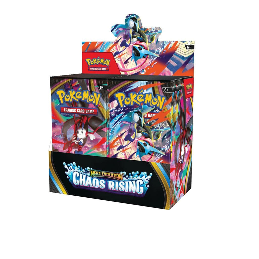 Pokemon 2026 Pokémon Mega Evolution Chaos Rising Booster Box