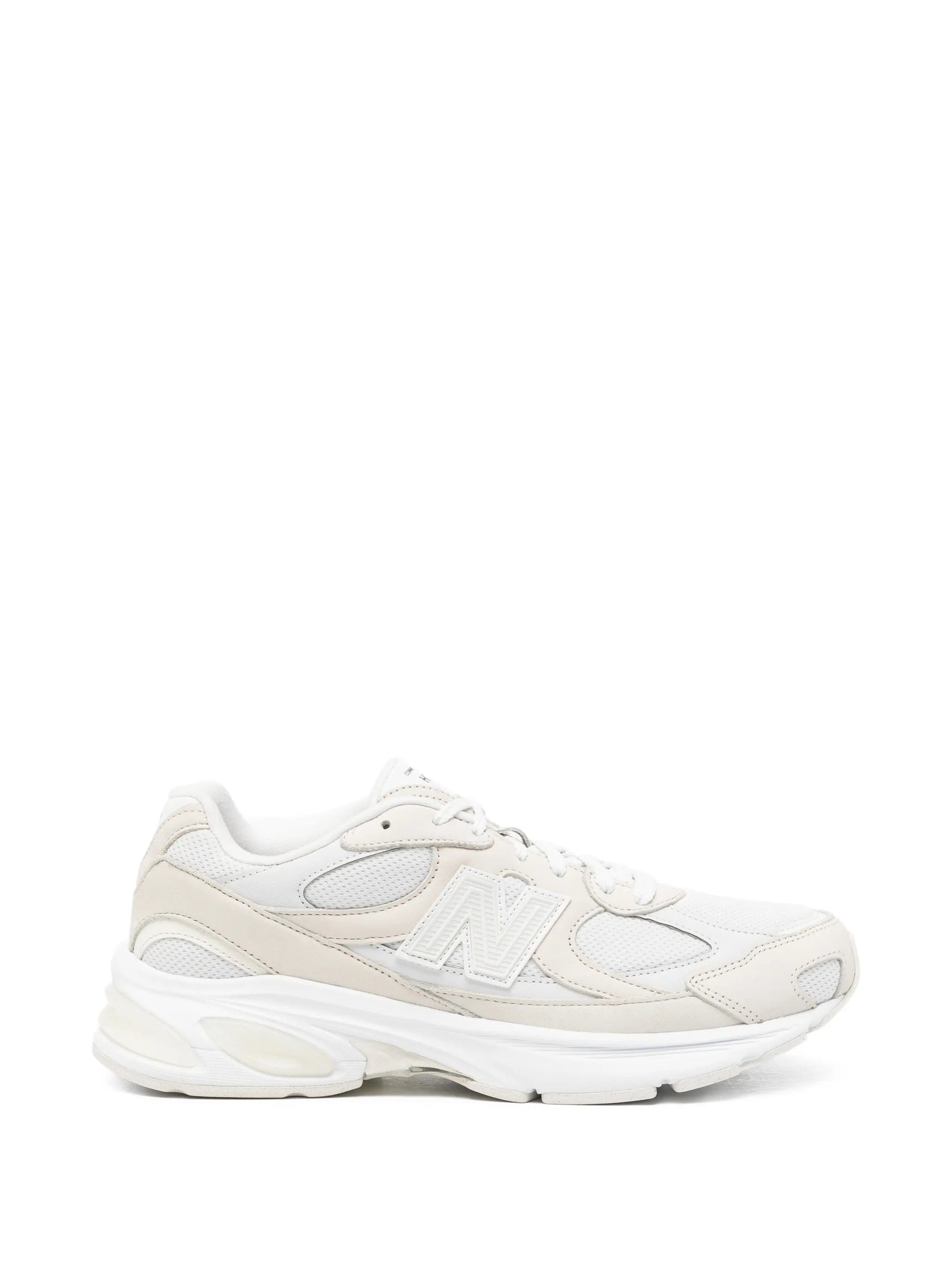 Comme des Garçons Homme panelled lace - up sneakers