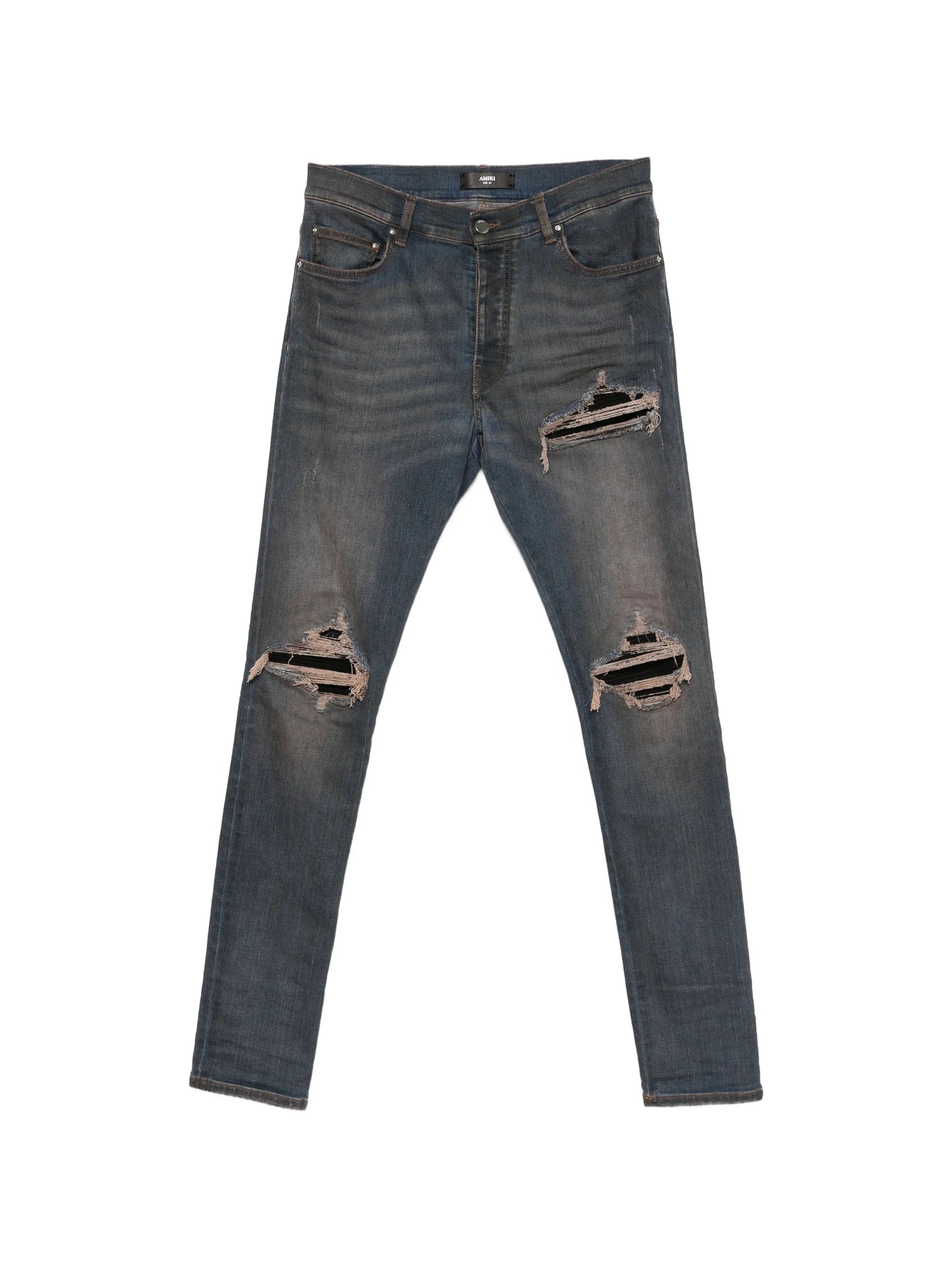 AMIRI Ultrasuede MX1 distressed slim - fit jeans