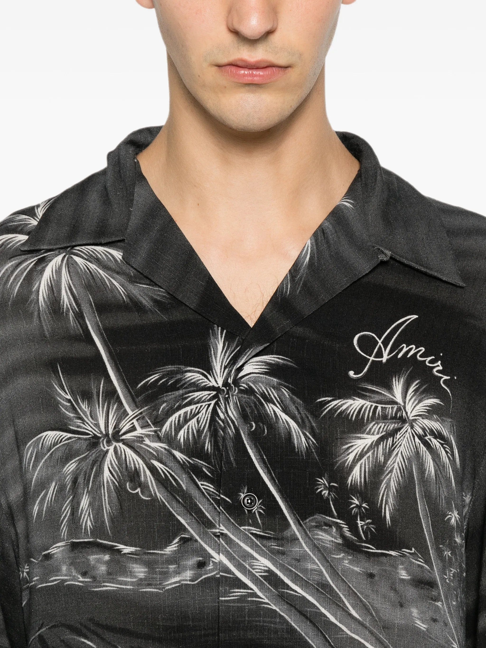 AMIRI palm tree - print shirt