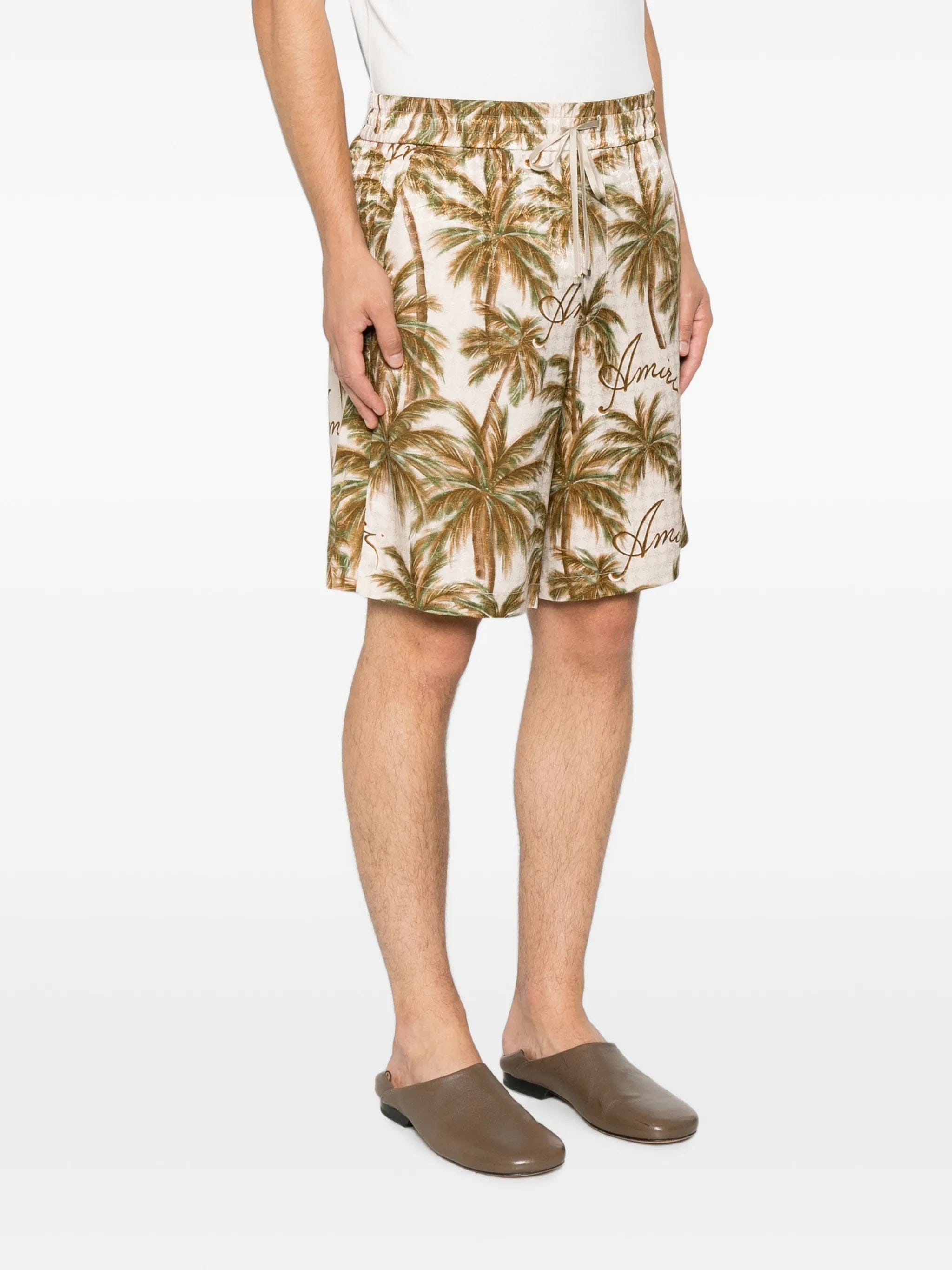 AMIRI logo - print shorts