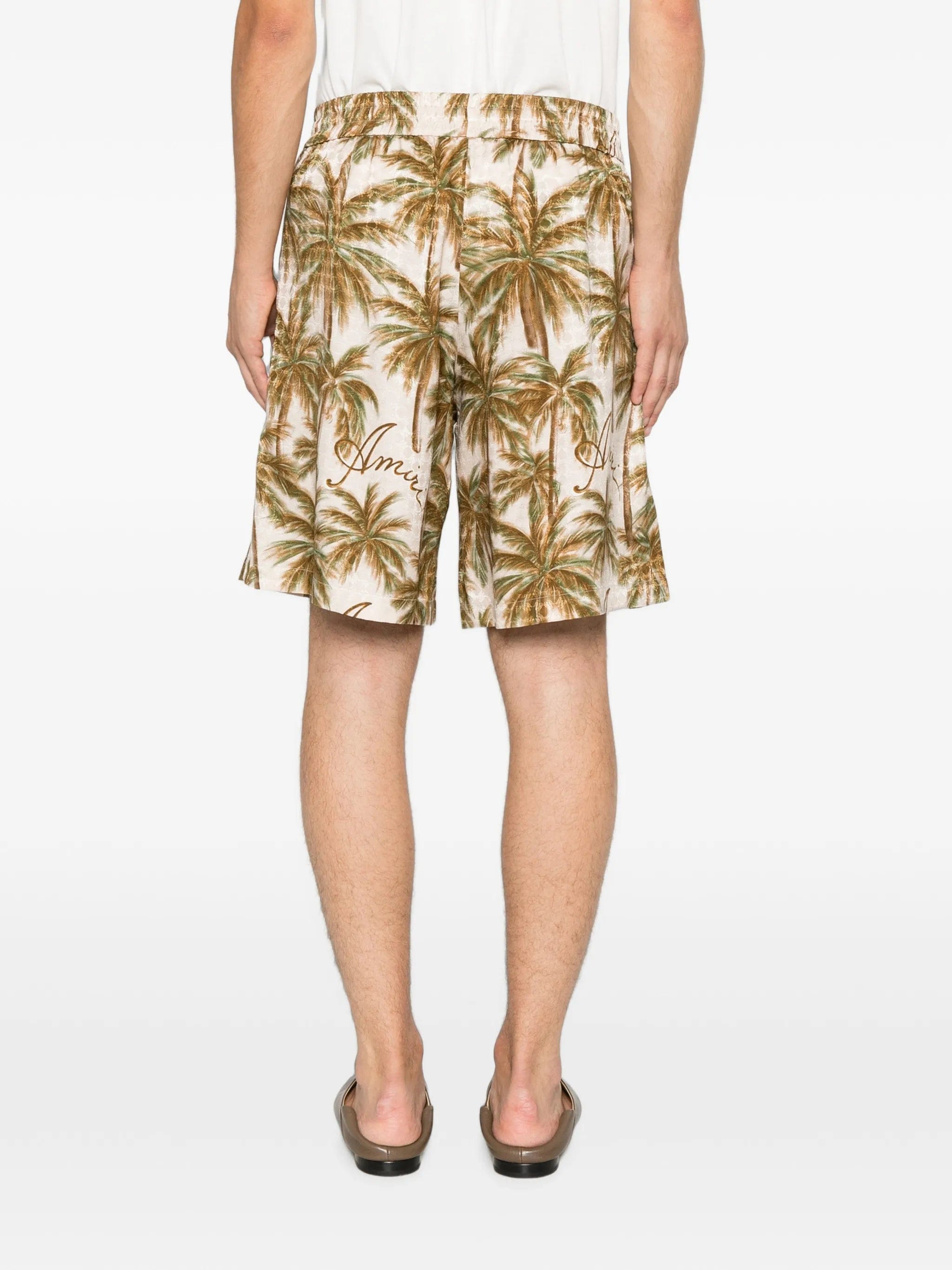 AMIRI logo - print shorts