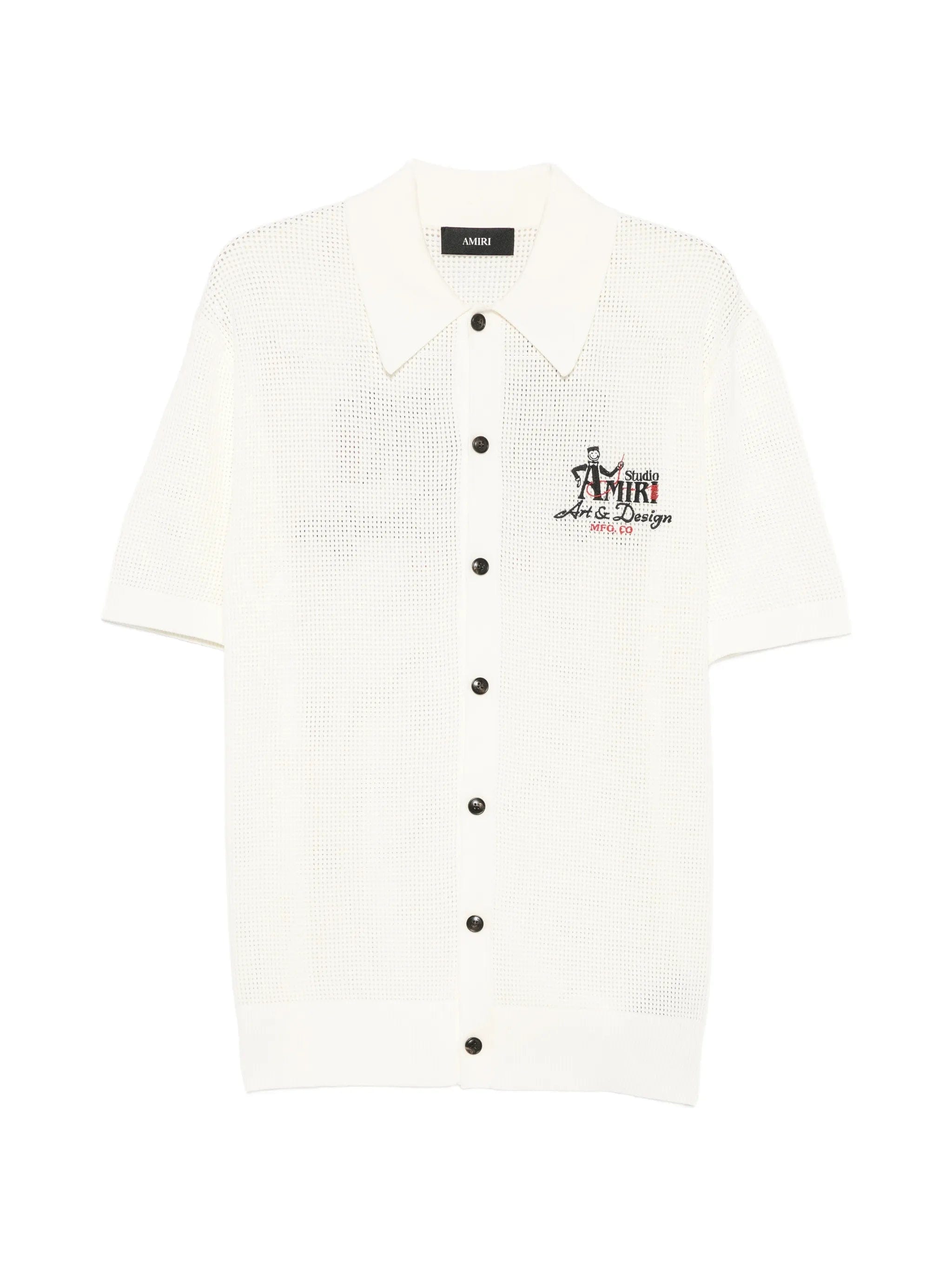 AMIRI Studio logo - embroidered shirt