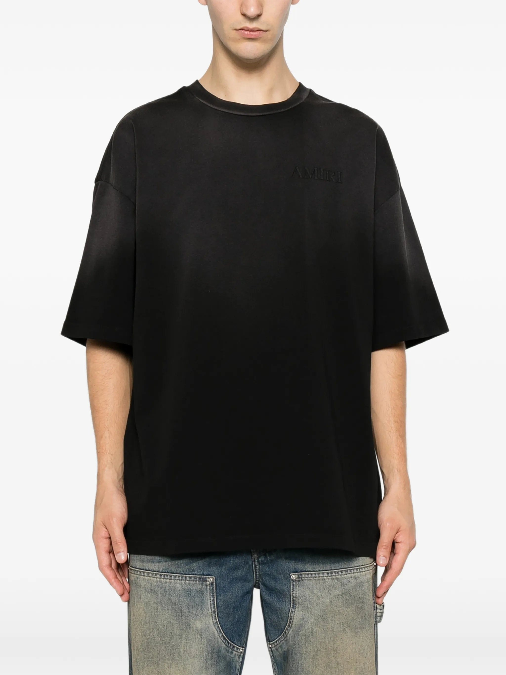 AMIRI bandana - print logo - embroidered T - shirt