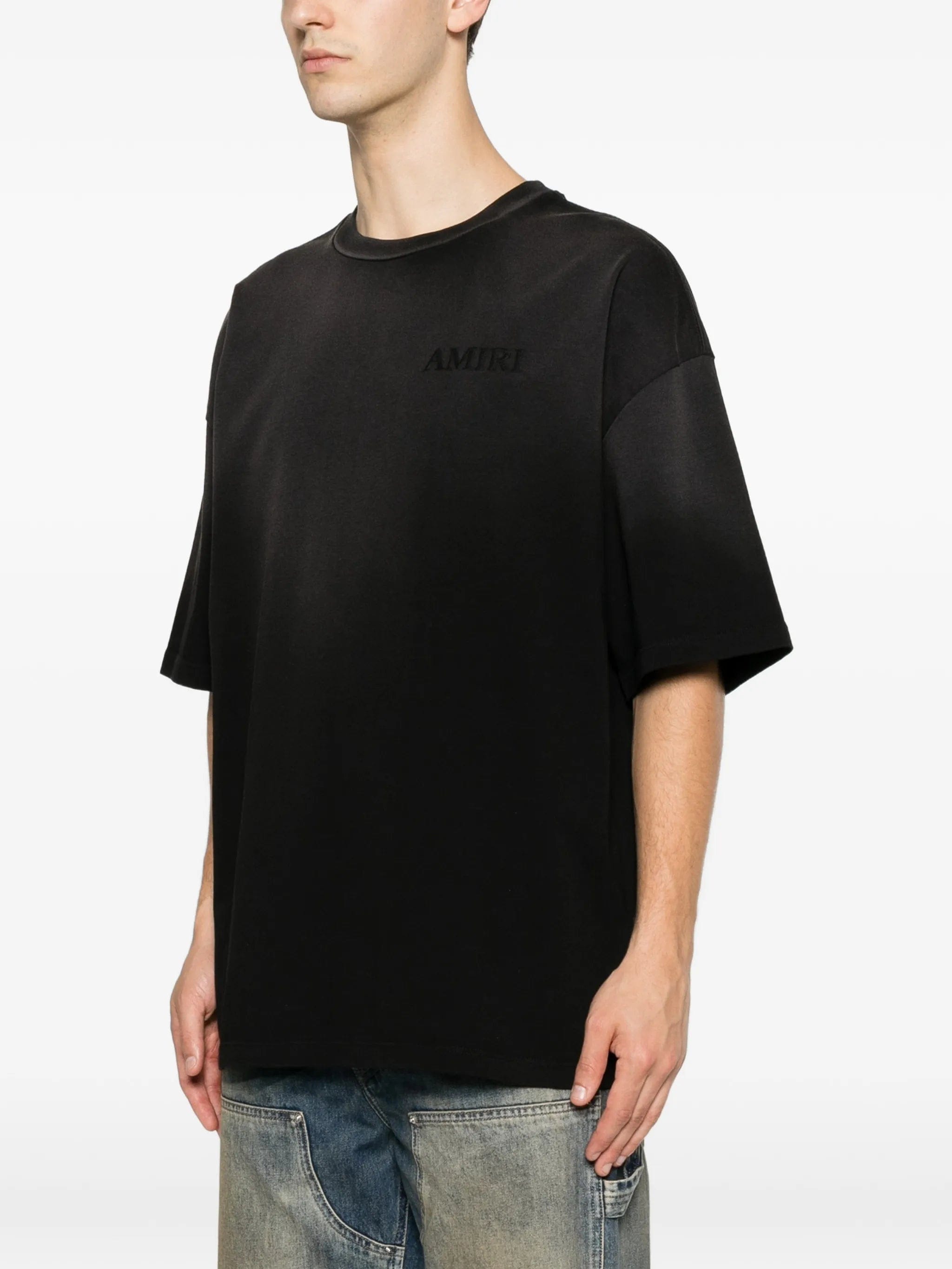 AMIRI bandana - print logo - embroidered T - shirt