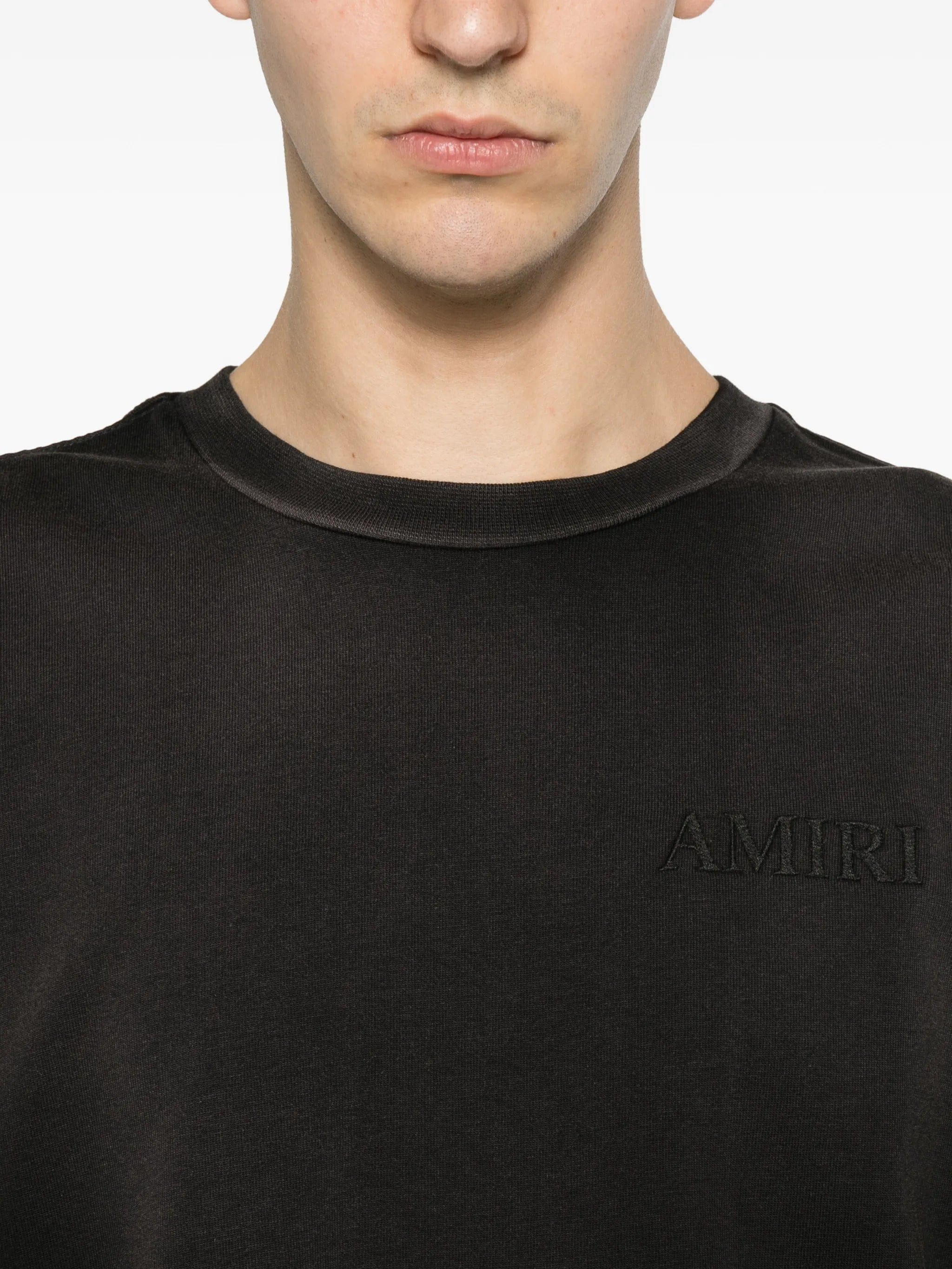 AMIRI bandana - print logo - embroidered T - shirt