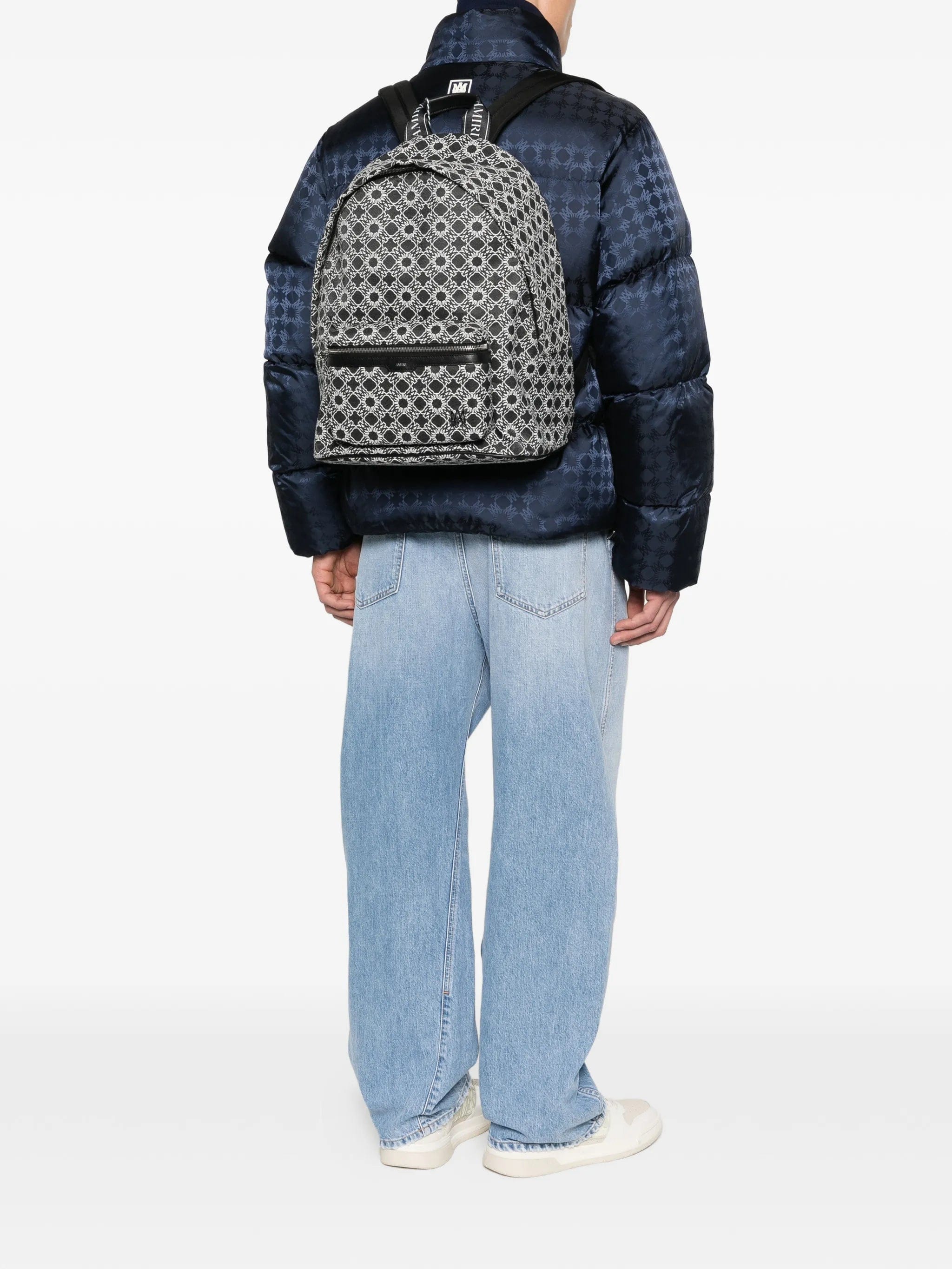 AMIRI Ma Quad patterned backpack