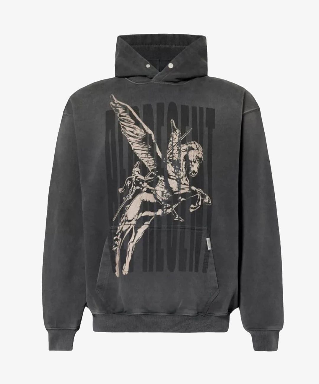 Represent | SPIRITS MASCOT HOODIE { AGED BLACK