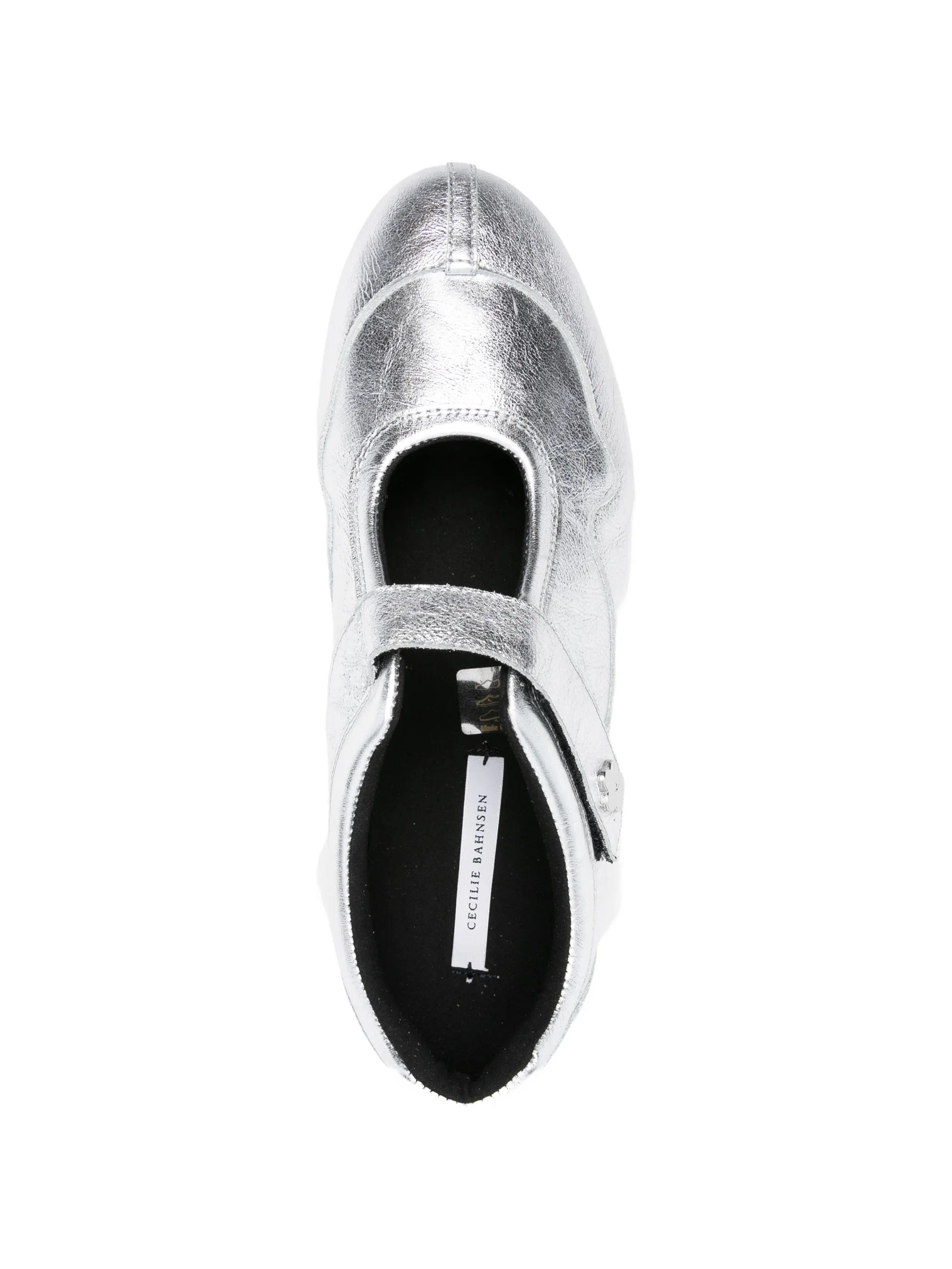 Cecilie Bahnsen Cosmo leather sneakers