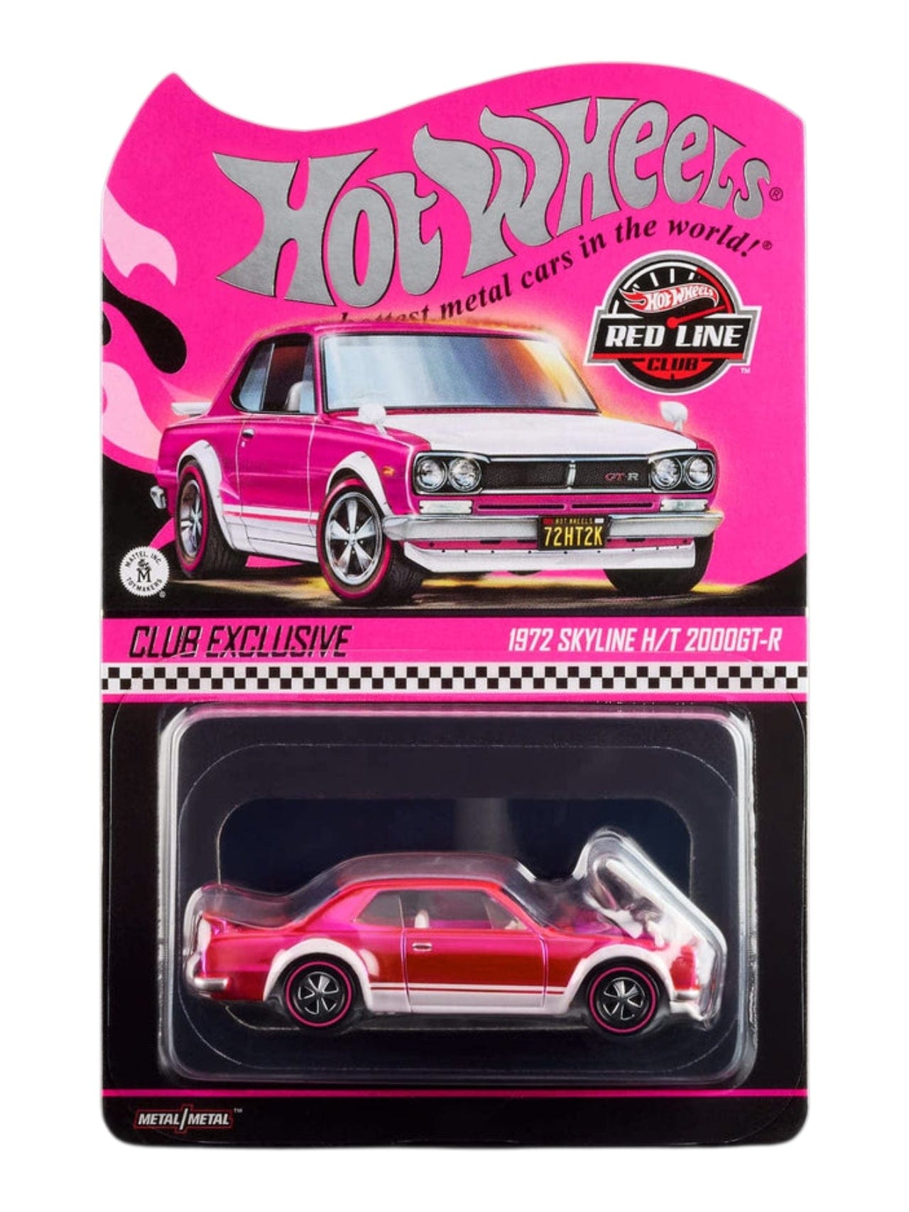 Hot Wheels RLC Exclusive 1972 Skyline H/T 2000GT - R 1:64 Scale (With Protector)