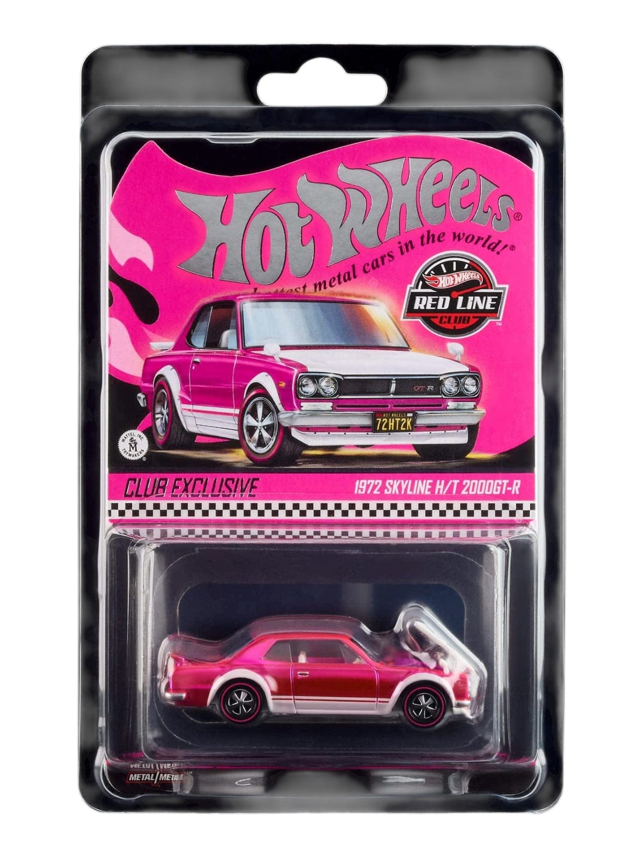 Hot Wheels RLC Exclusive 1972 Skyline H/T 2000GT - R 1:64 Scale (With Protector)