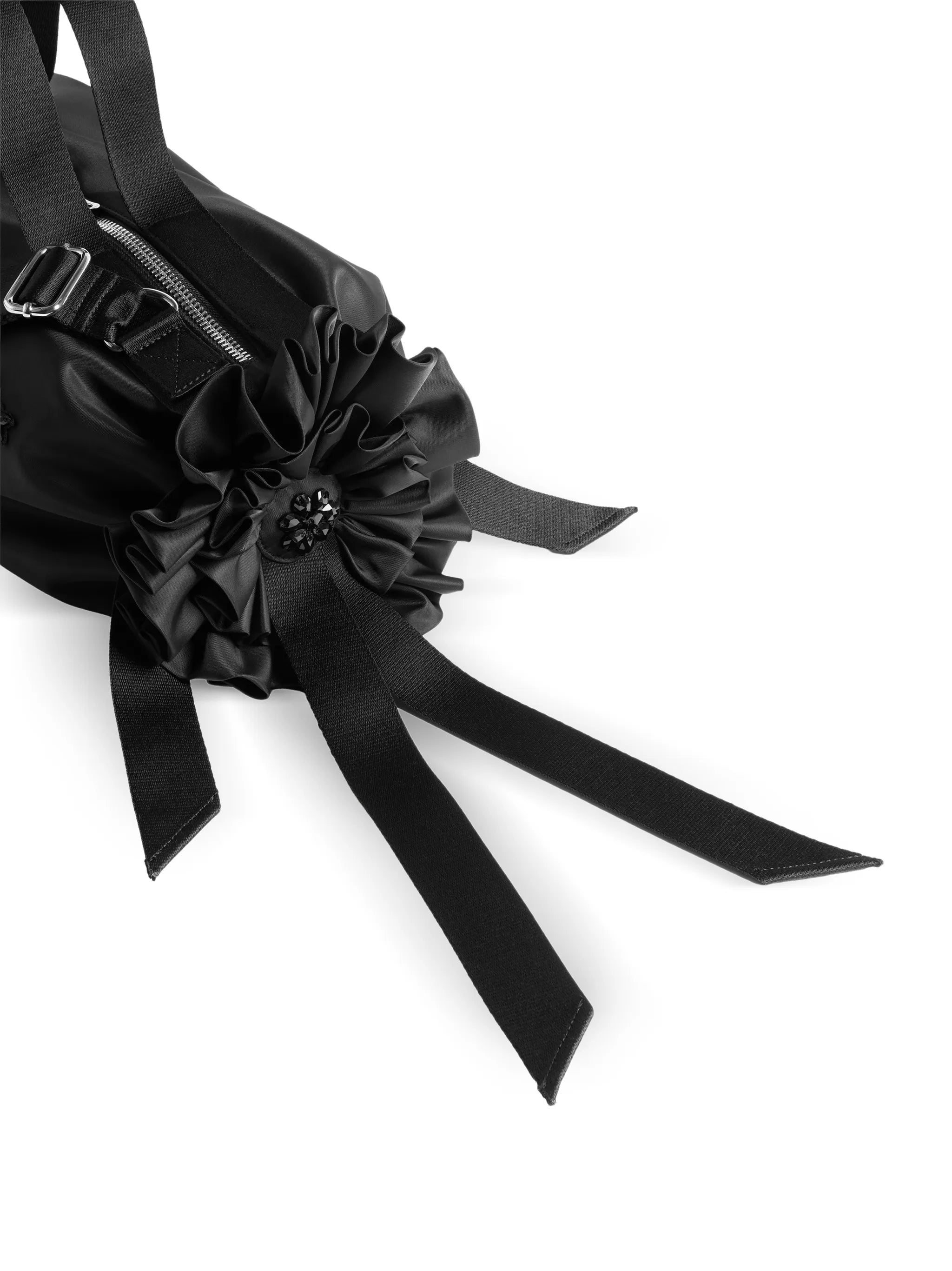 Simone Rocha Turbo rosette - embellished tote bag