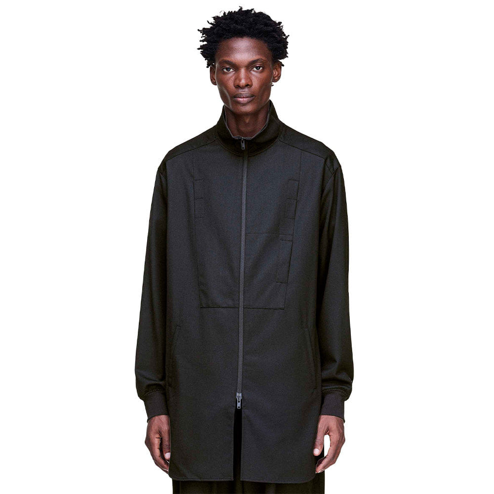 Y - 3 REFINED WOOL LONG TRACK TOP