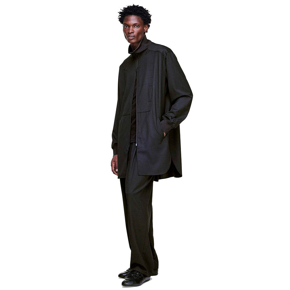 Y - 3 REFINED WOOL LONG TRACK TOP