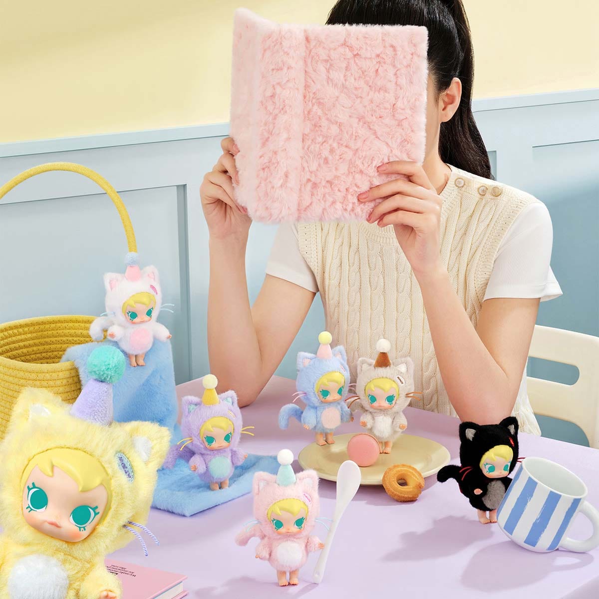 Pop Mart Baby Molly Pocket Friends Series - Vinyl Plush Pendant Blind Box